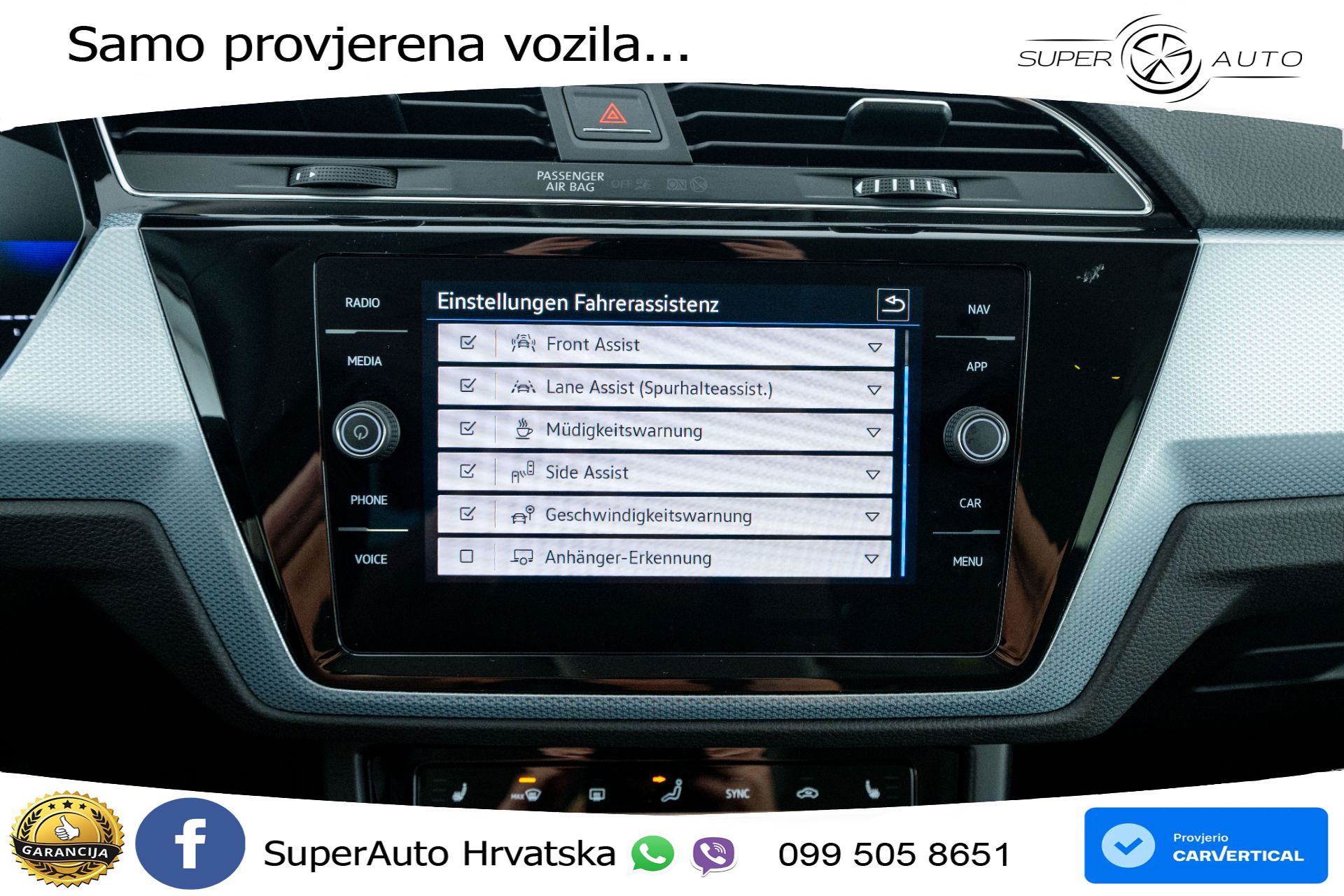 VW Touran 2.0 TDI DSG Comfortline 150 KS, 7-SJED+ACC+GR SJED+PDC+VIRT