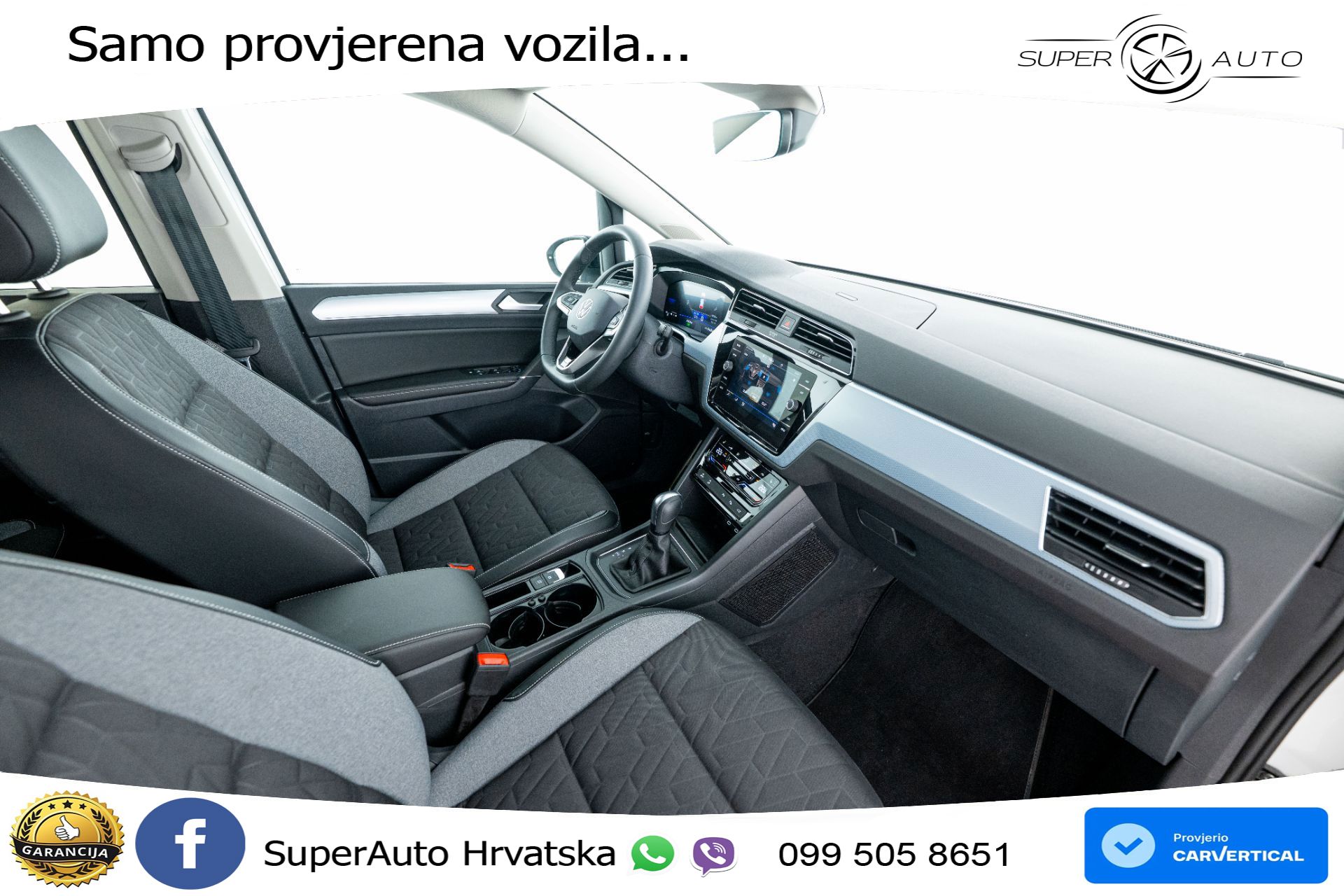 VW Touran 2.0 TDI DSG Comfortline 150 KS, 7-SJED+ACC+GR SJED+PDC+VIRT