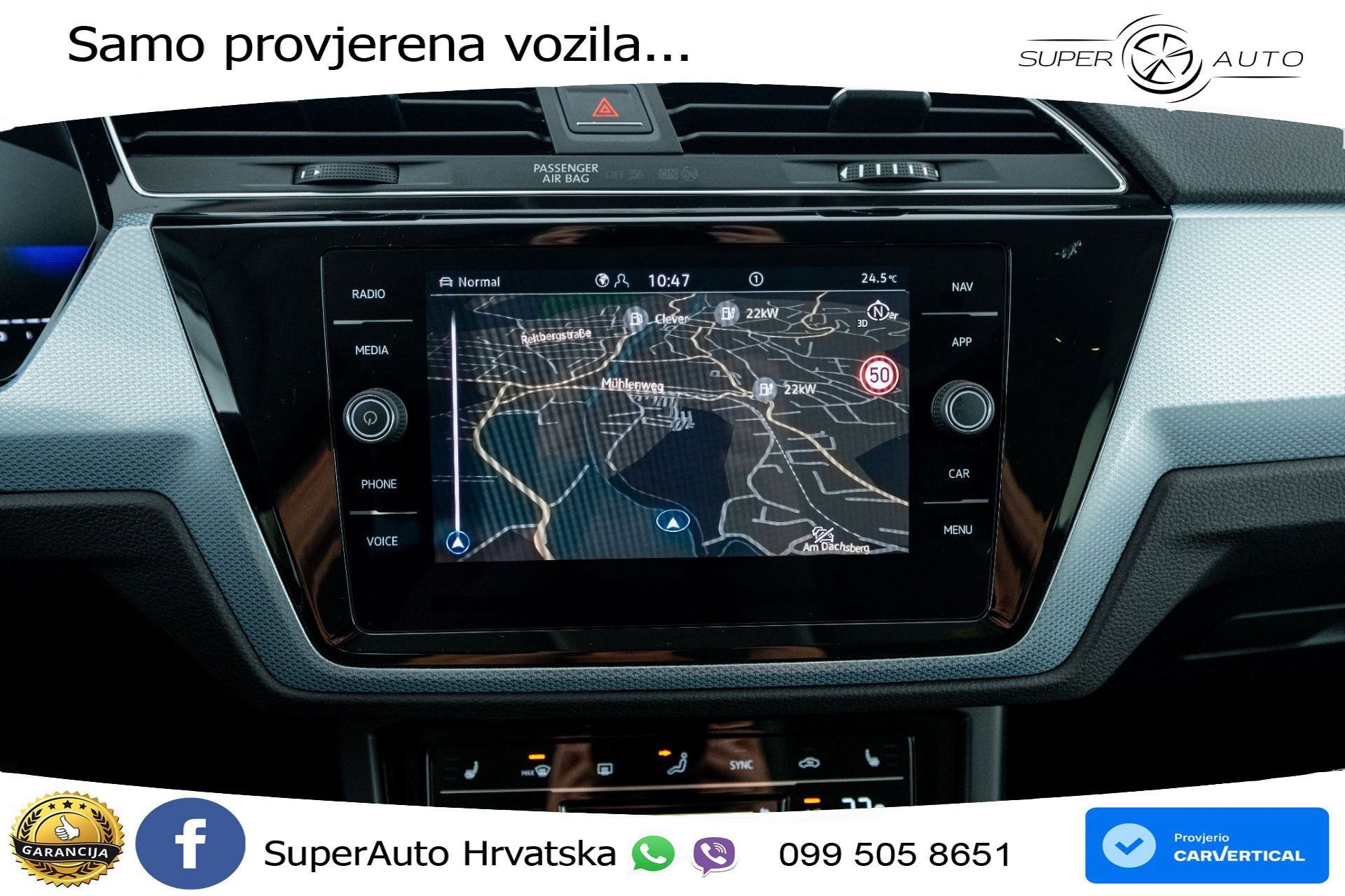 VW Touran 2.0 TDI DSG Comfortline 150 KS, 7-SJED+ACC+GR SJED+PDC+VIRT