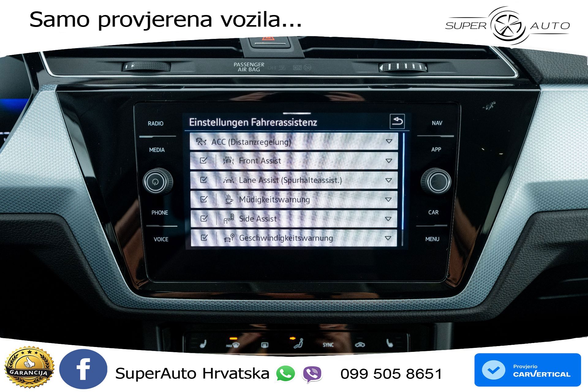 VW Touran 2.0 TDI DSG Comfortline 150 KS, 7-SJED+ACC+GR SJED+PDC+VIRT