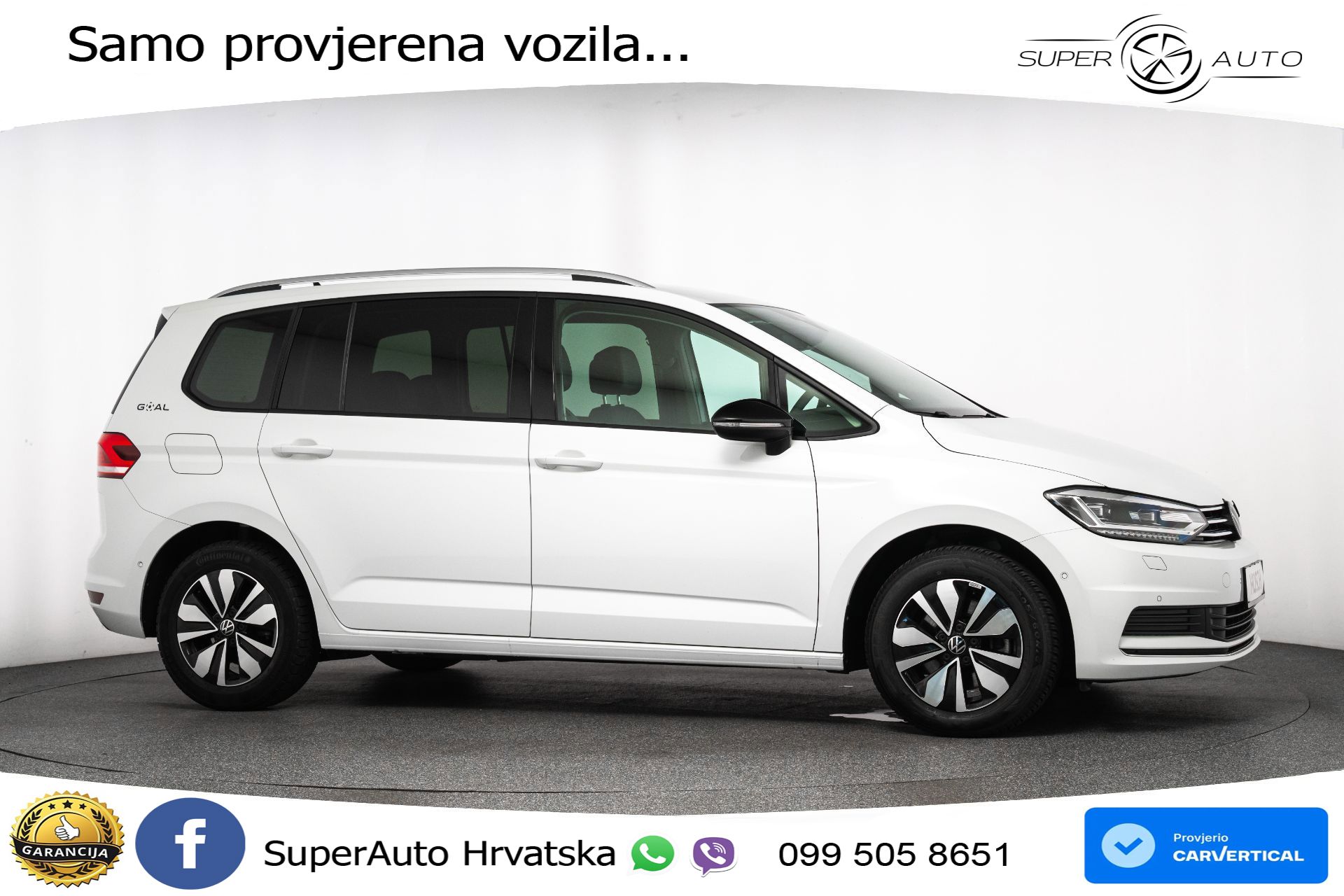 VW Touran 2.0 TDI DSG Comfortline 150 KS, 7-SJED+ACC+GR SJED+PDC+VIRT