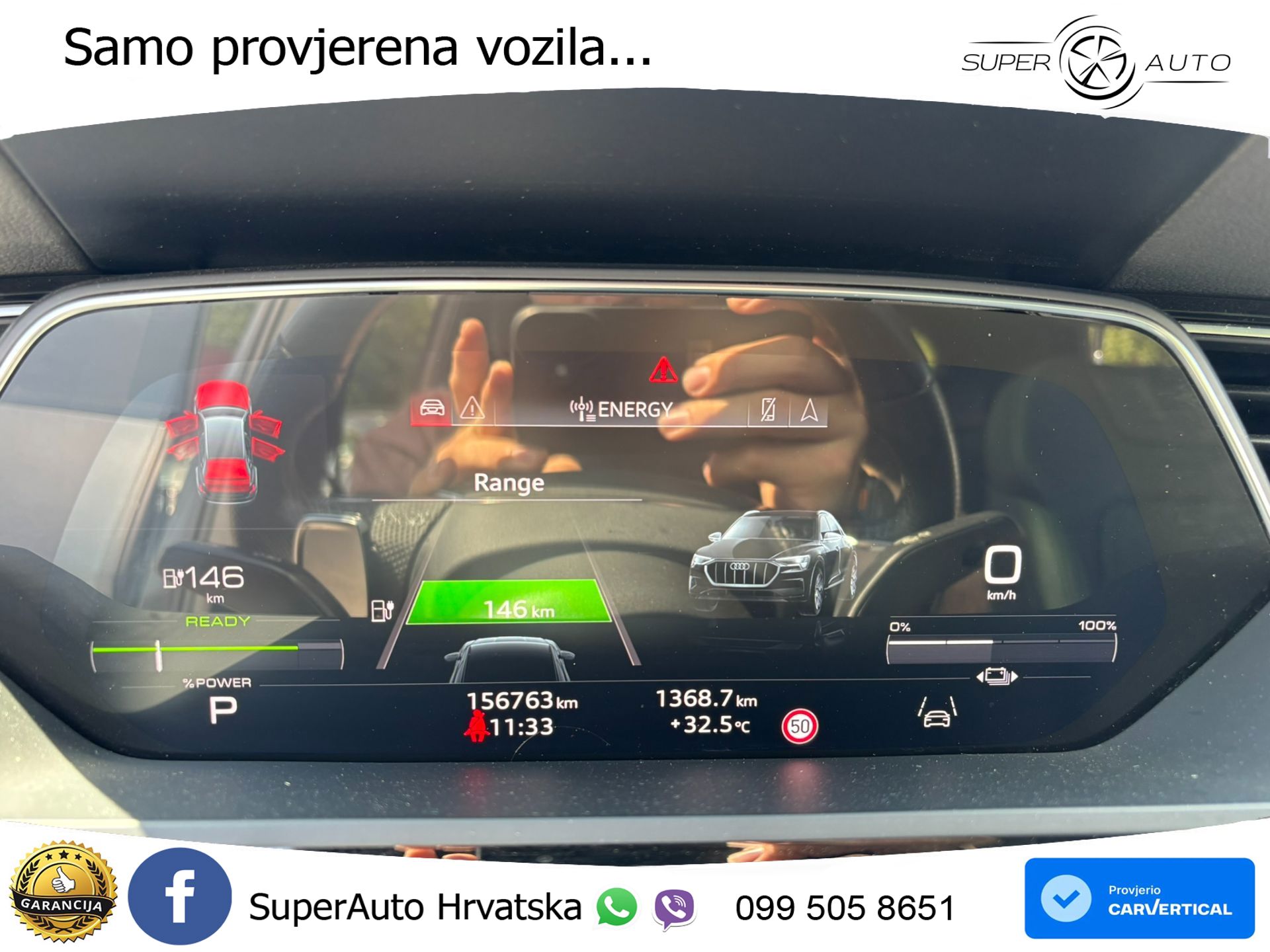 Audi e-tron SB 55 95 kWh S-line 408 KS, ZRAČNI+PANO+VIRT+GR SJED+360+HEAD
