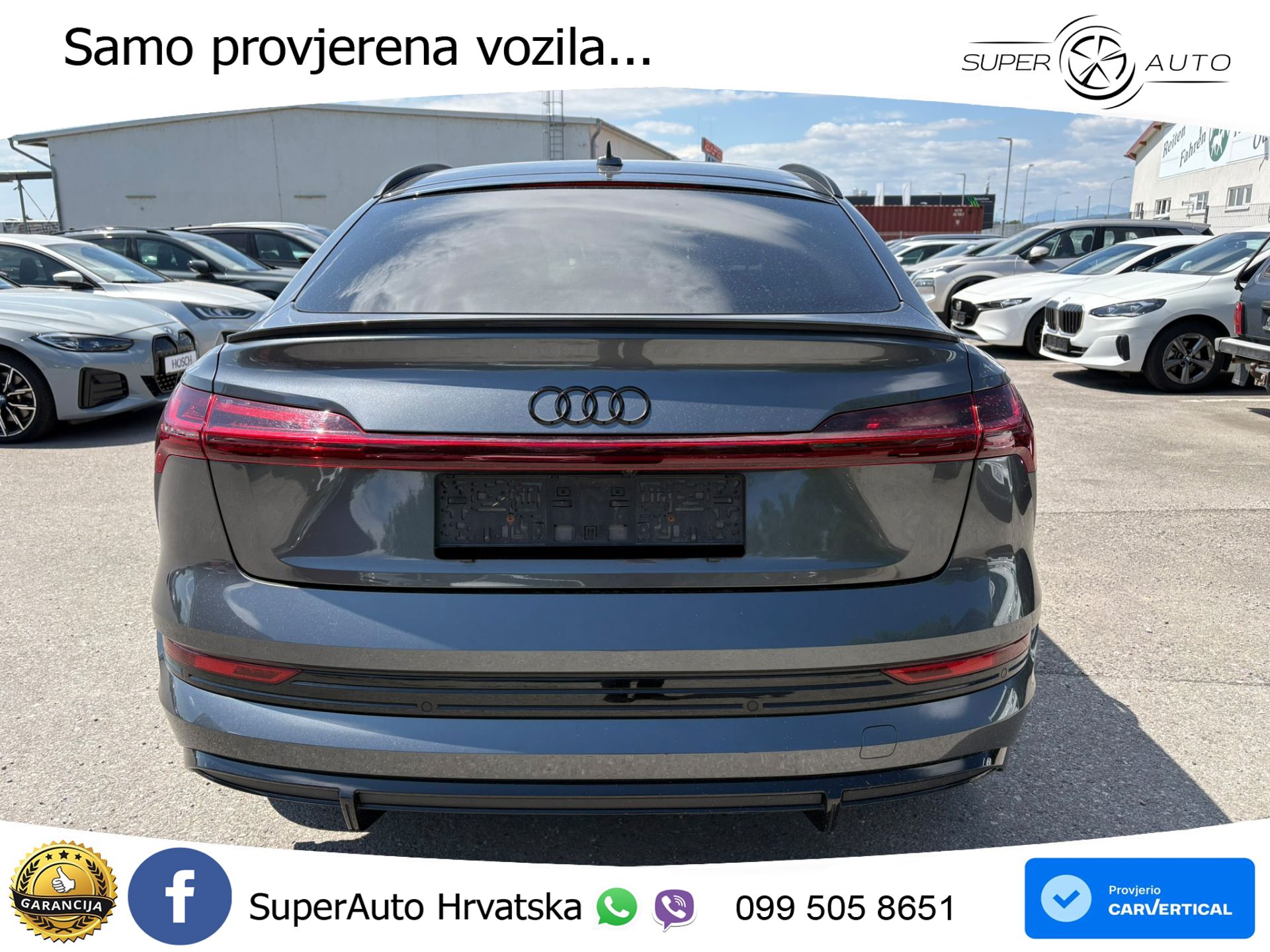 Audi e-tron SB 55 95 kWh S-line 408 KS, ZRAČNI+PANO+VIRT+GR SJED+360+HEAD