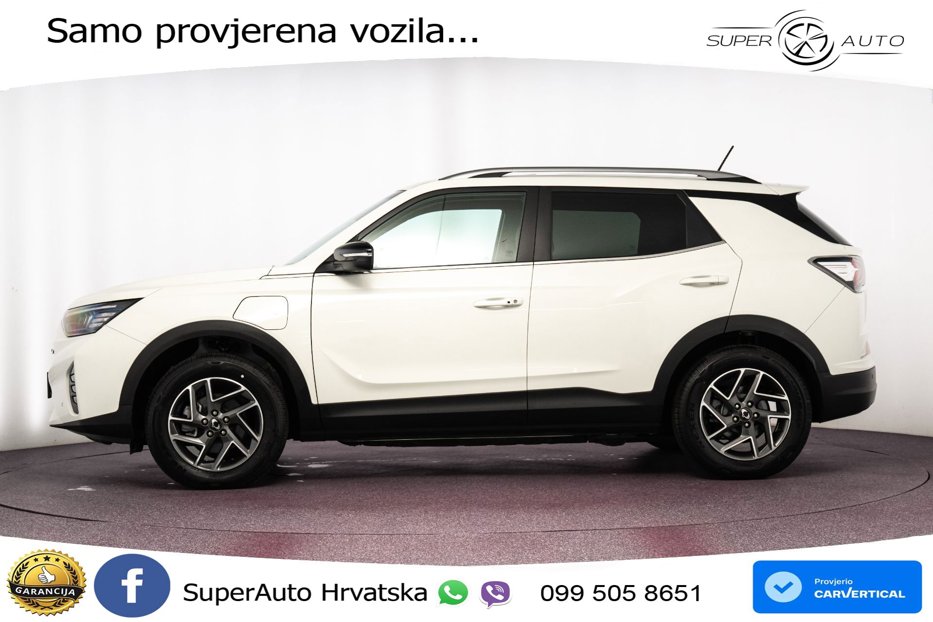 NOVO SsangYong Korando E-Motion 61.5 kWh Limited 207 KS, LED+ACC+GR SJED+KAM+PDC