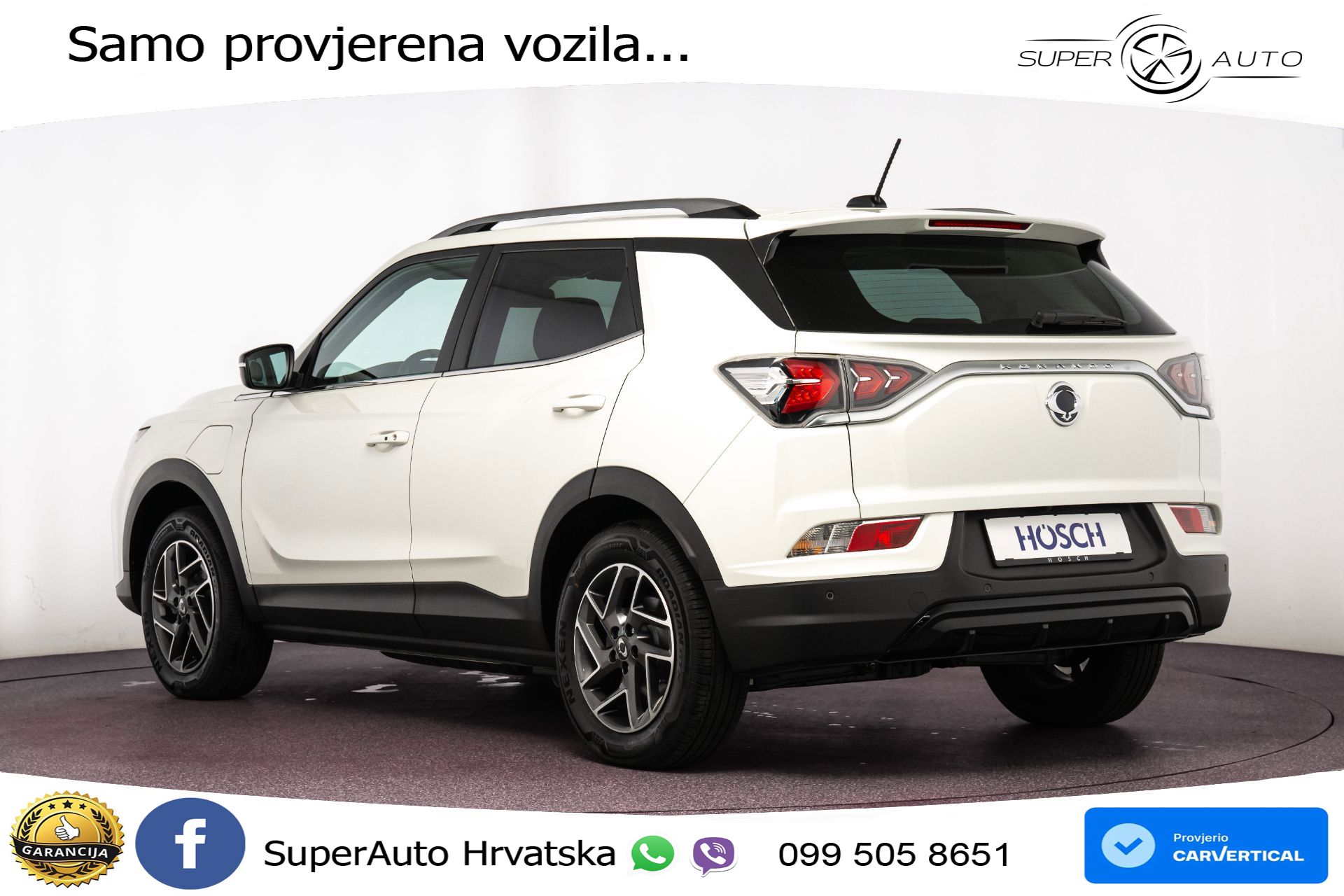 NOVO SsangYong Korando E-Motion 61.5 kWh Limited 207 KS, LED+ACC+GR SJED+KAM+PDC