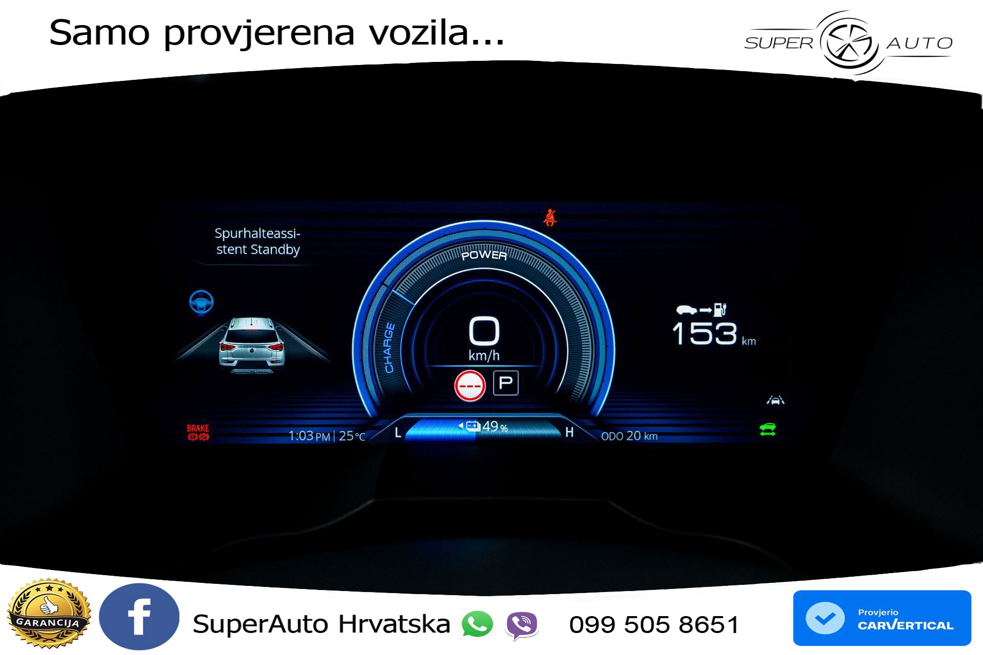 NOVO SsangYong Korando E-Motion 61.5 kWh Limited 207 KS, LED+ACC+GR SJED+KAM+PDC