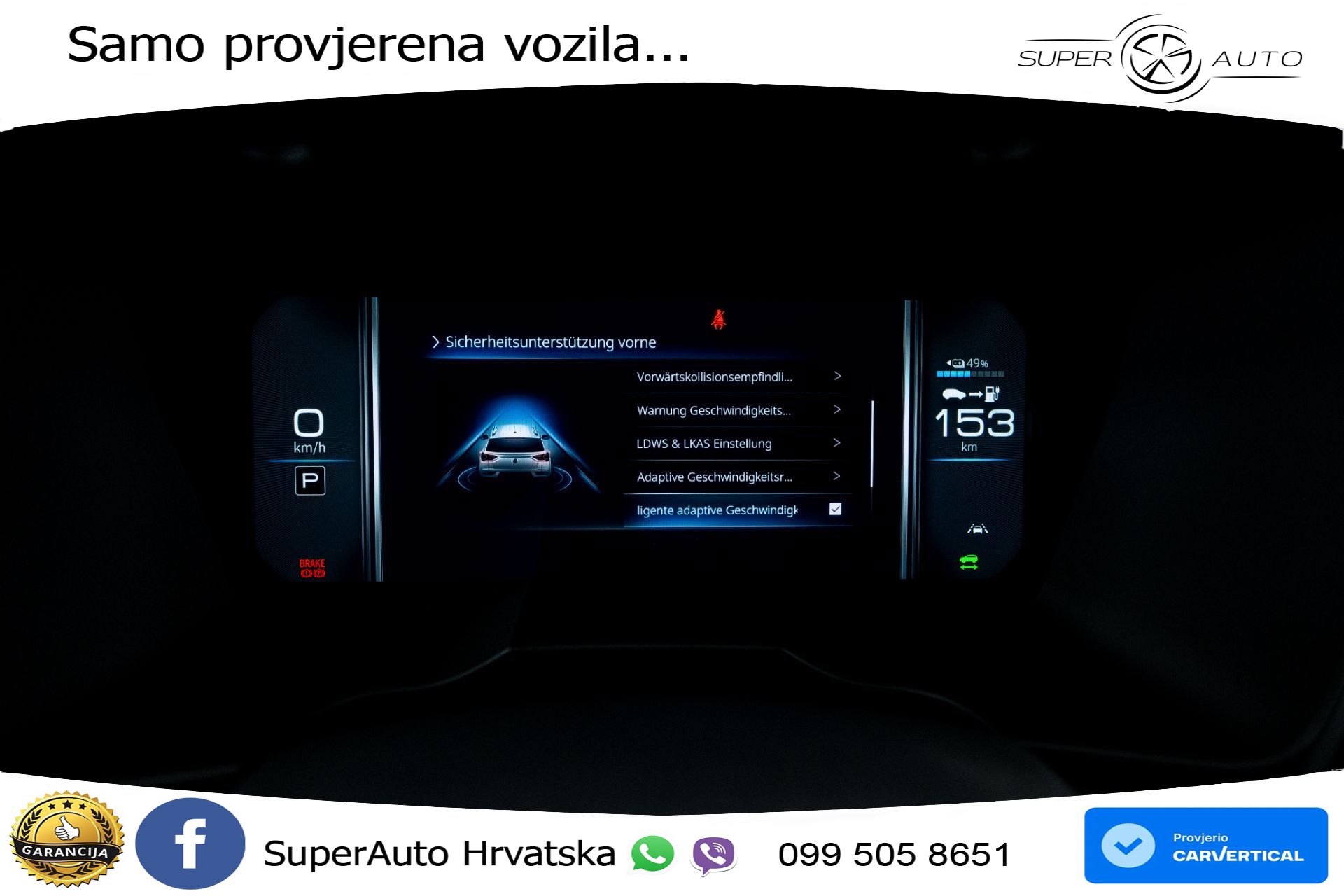 NOVO SsangYong Korando E-Motion 61.5 kWh Limited 207 KS, LED+ACC+GR SJED+KAM+PDC