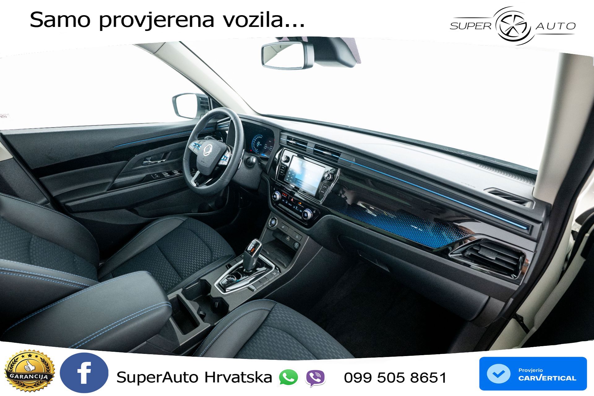 NOVO SsangYong Korando E-Motion 61.5 kWh Limited 207 KS, LED+ACC+GR SJED+KAM+PDC