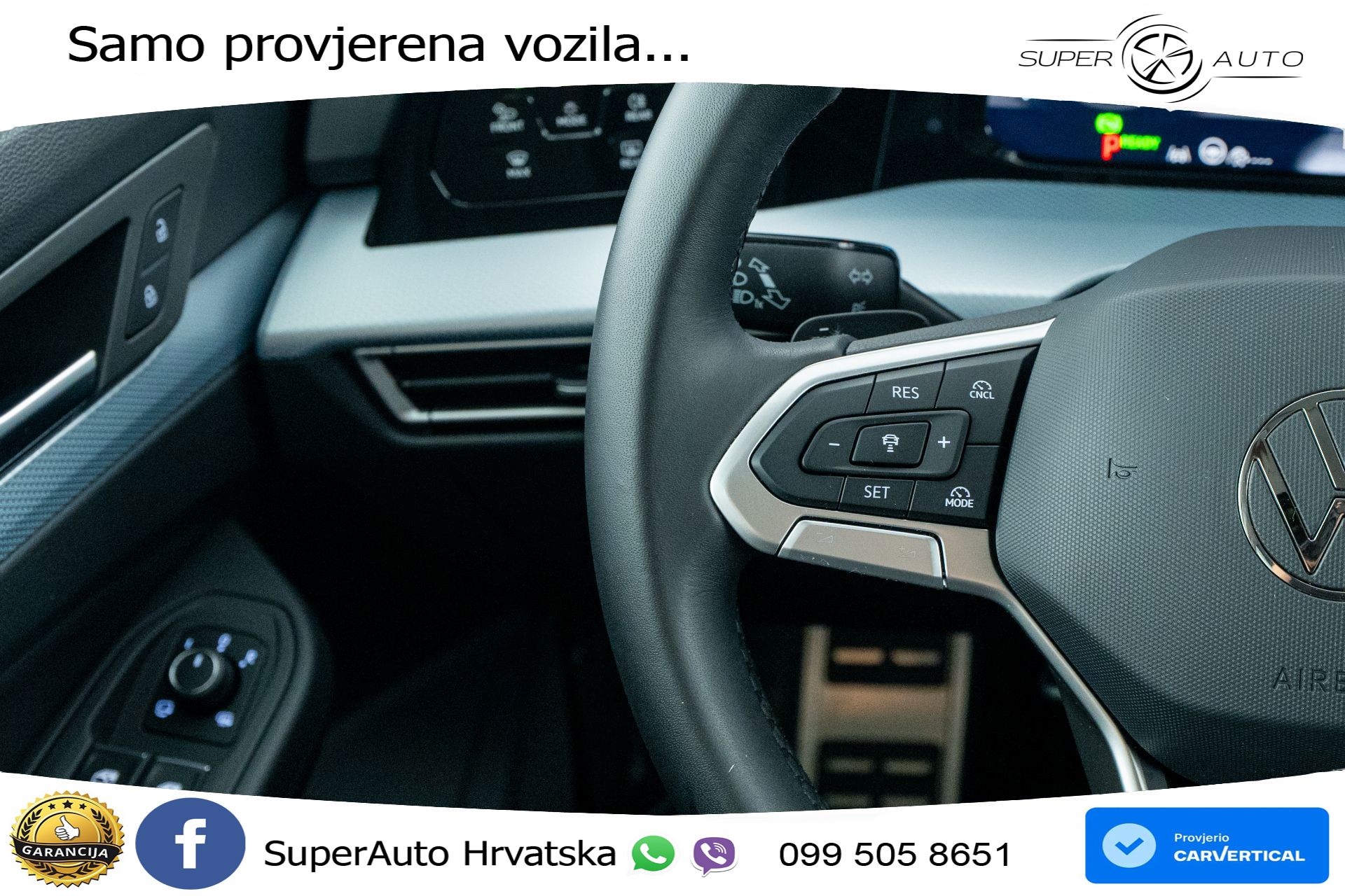 VW Golf 1.5 eTSI DSG Life 150 KS, MATRIX+ACC+GR SJED+KAM+PDC+VIRT