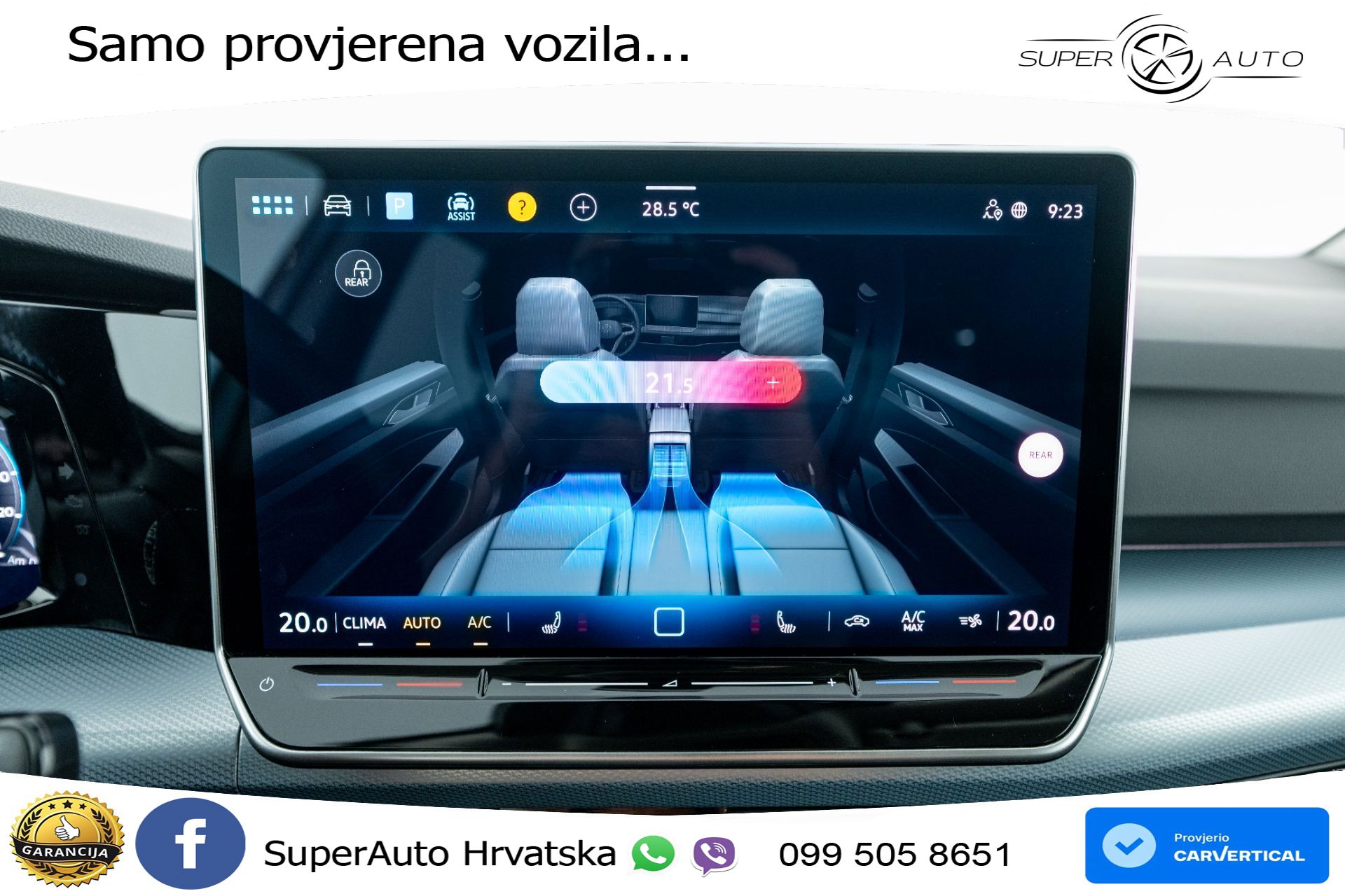 VW Golf 1.5 eTSI DSG Life 150 KS, MATRIX+ACC+GR SJED+KAM+PDC+VIRT