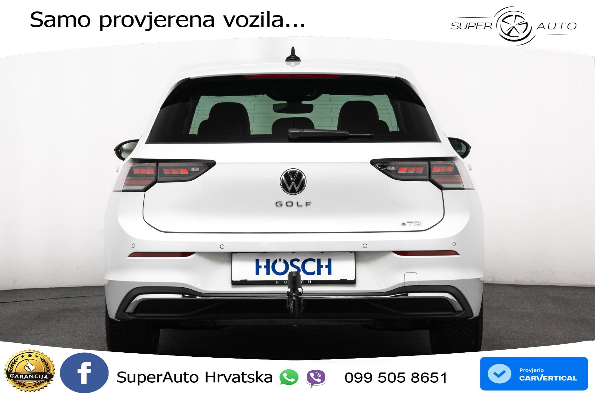 VW Golf 1.5 eTSI DSG Life 150 KS, MATRIX+ACC+GR SJED+KAM+PDC+VIRT