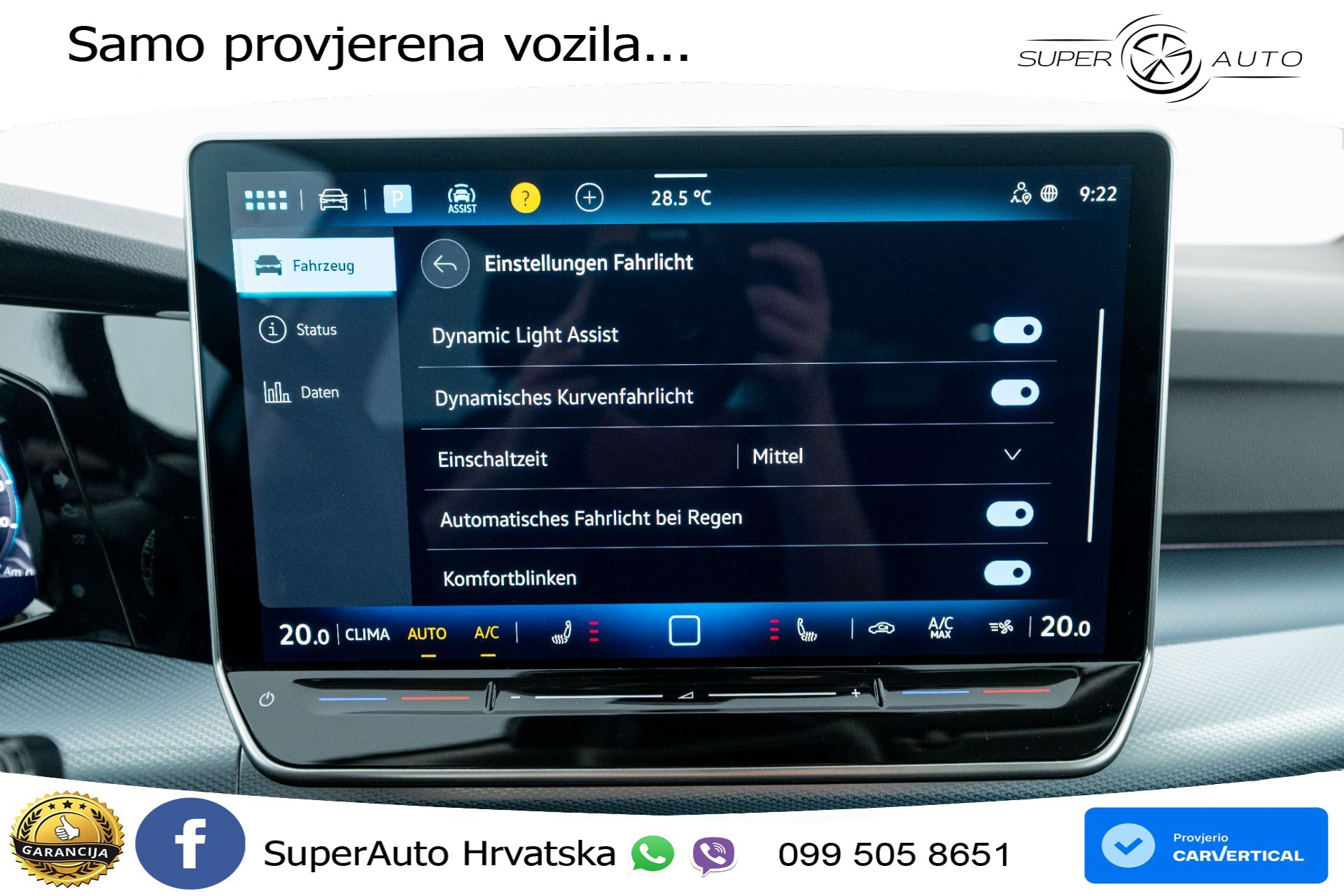 VW Golf 1.5 eTSI DSG Life 150 KS, MATRIX+ACC+GR SJED+KAM+PDC+VIRT