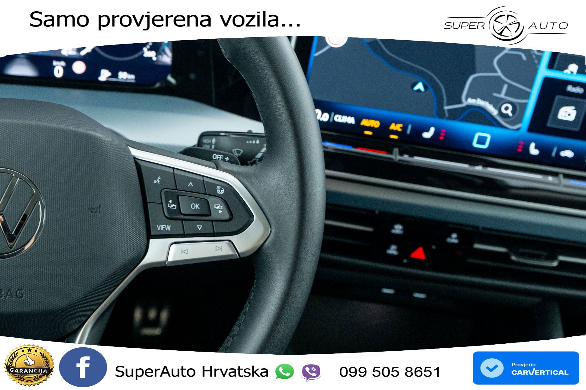 VW Golf 1.5 eTSI DSG Life 150 KS, MATRIX+ACC+GR SJED+KAM+PDC+VIRT