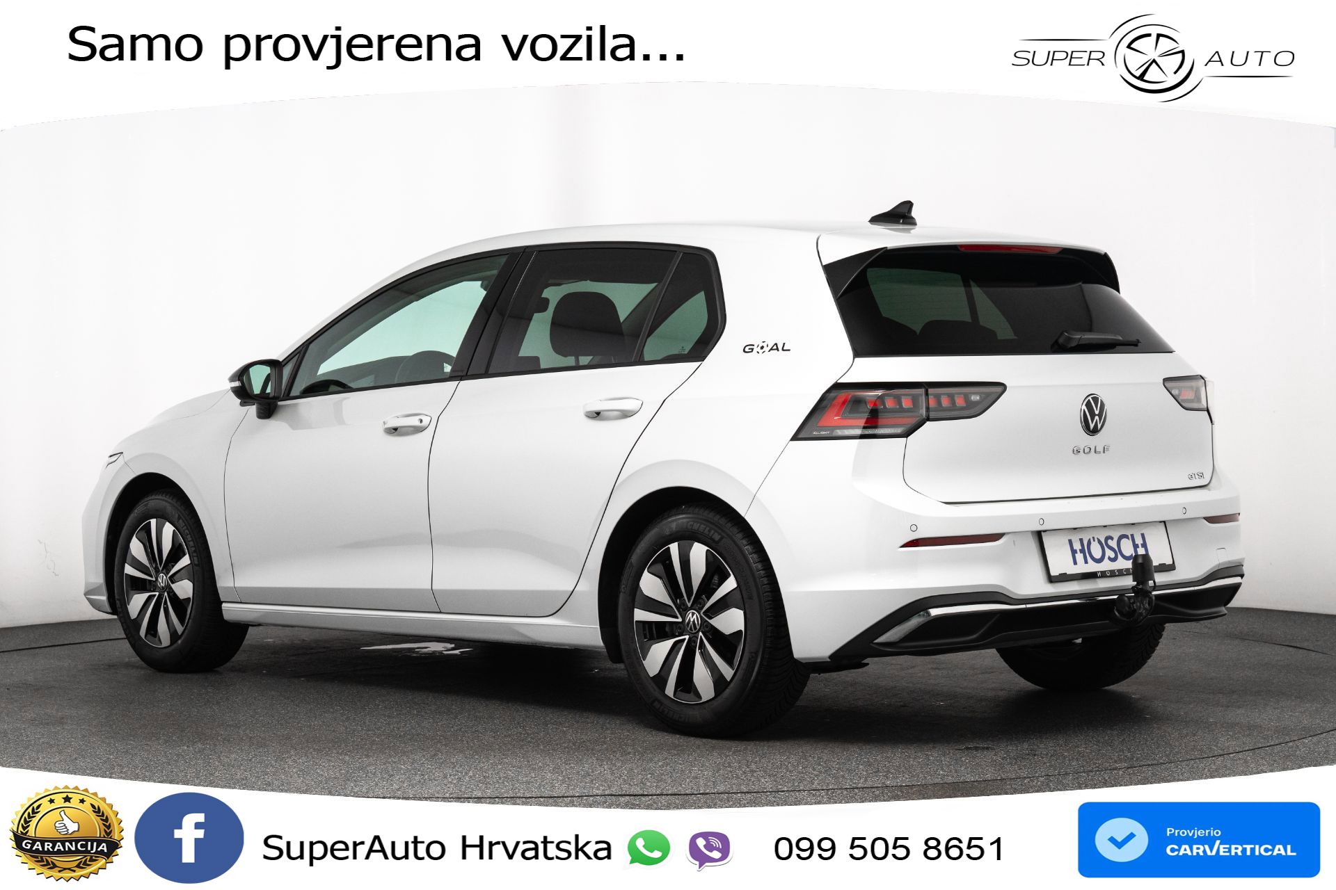 VW Golf 1.5 eTSI DSG Life 150 KS, MATRIX+ACC+GR SJED+KAM+PDC+VIRT