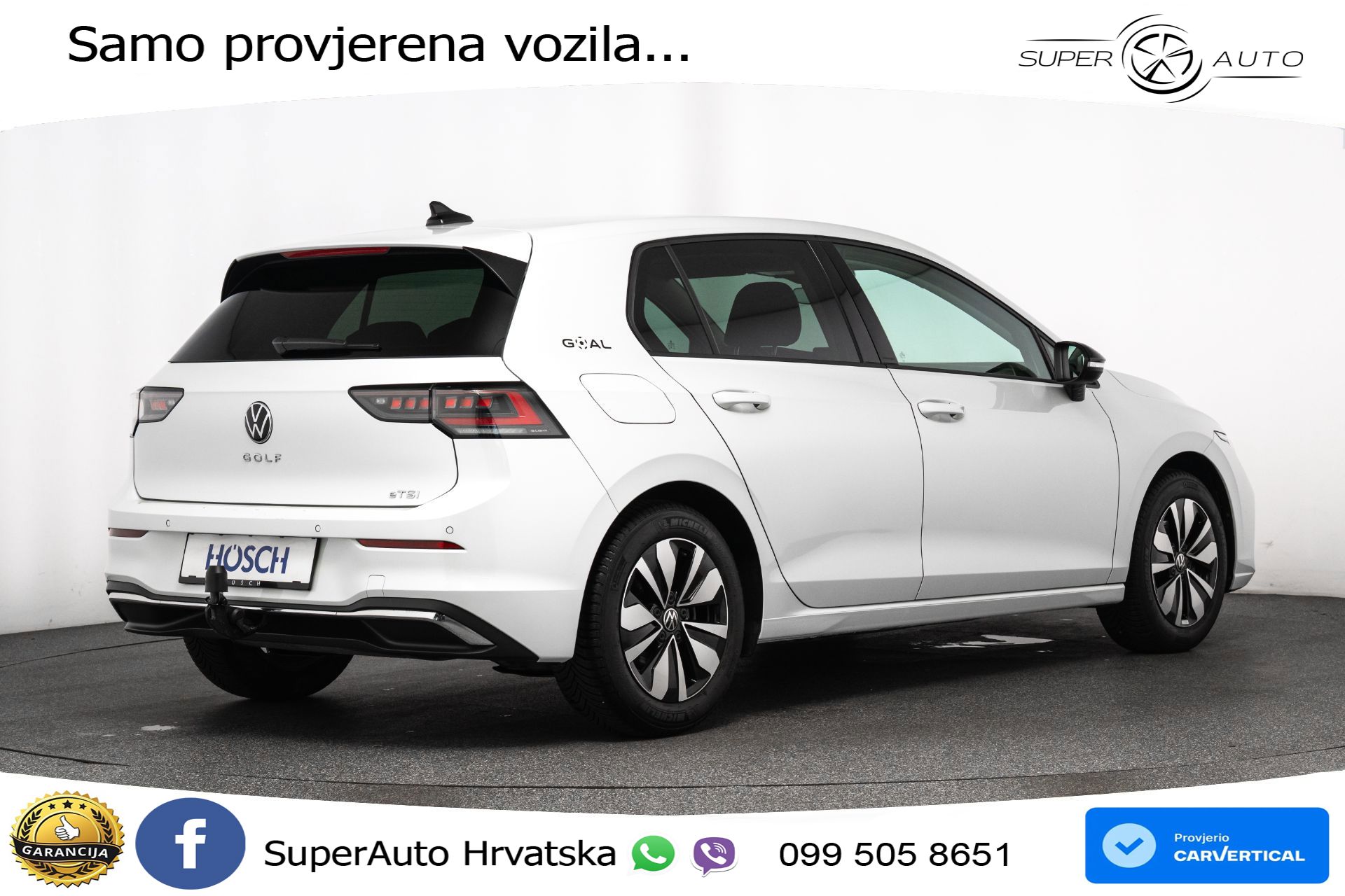 VW Golf 1.5 eTSI DSG Life 150 KS, MATRIX+ACC+GR SJED+KAM+PDC+VIRT