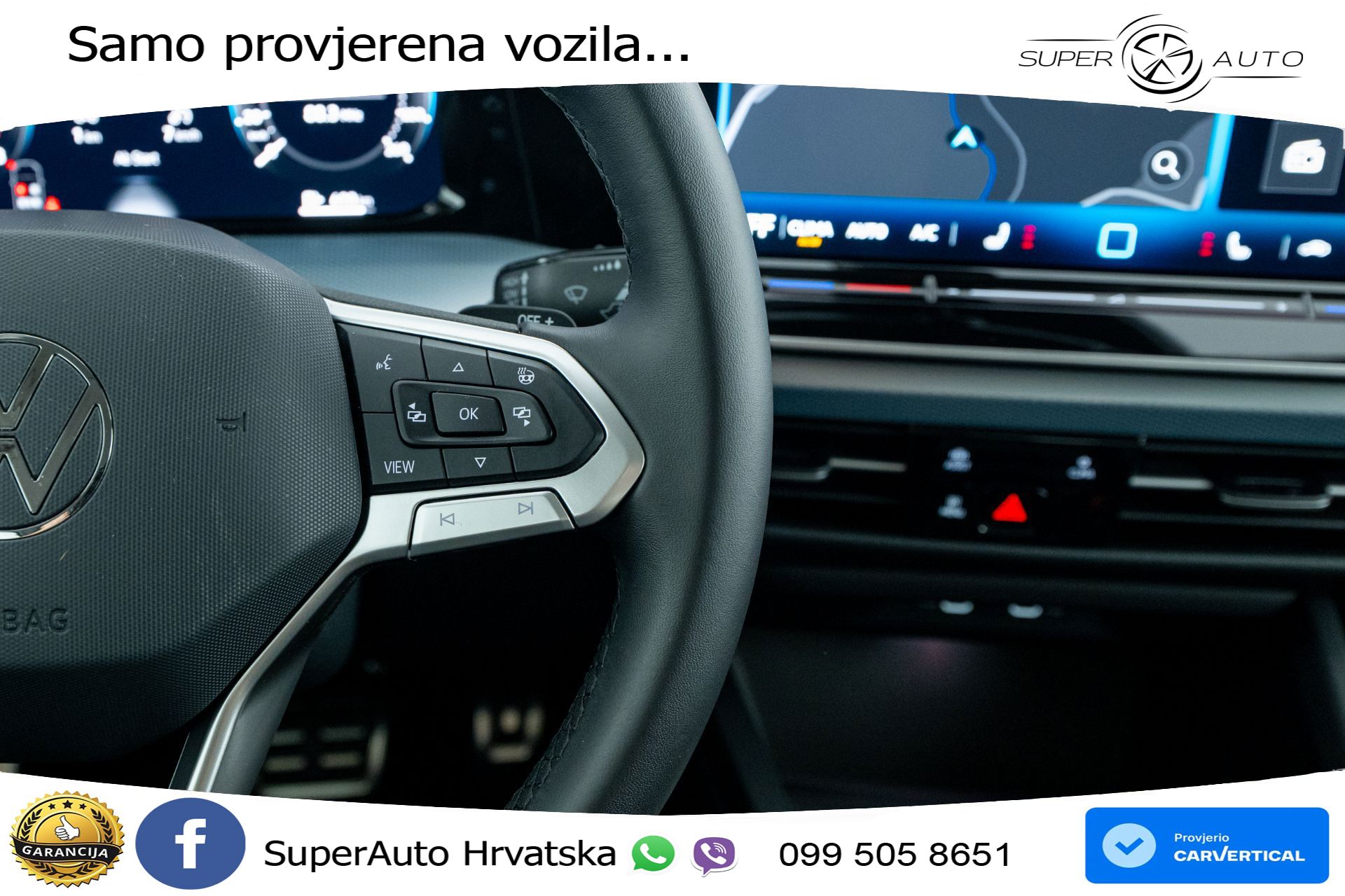 VW Golf 1.5 eTSI DSG Life 150 KS, ACC+KAM+GR SJED+VIRT+NAVI