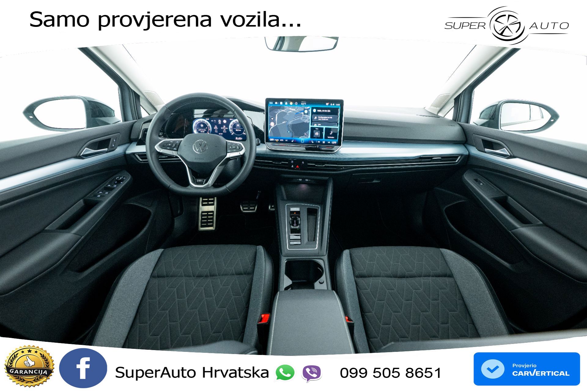 VW Golf 1.5 eTSI DSG Life 150 KS, ACC+KAM+GR SJED+VIRT+NAVI