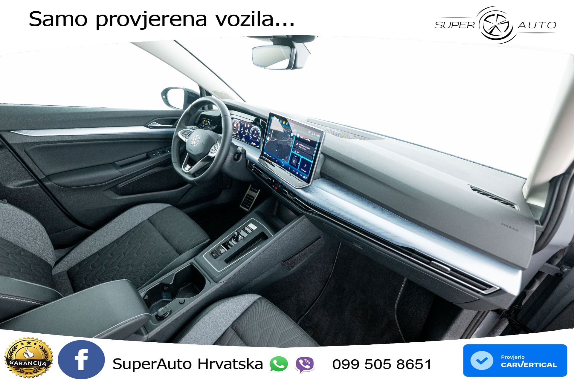 VW Golf 1.5 eTSI DSG Life 150 KS, ACC+KAM+GR SJED+VIRT+NAVI