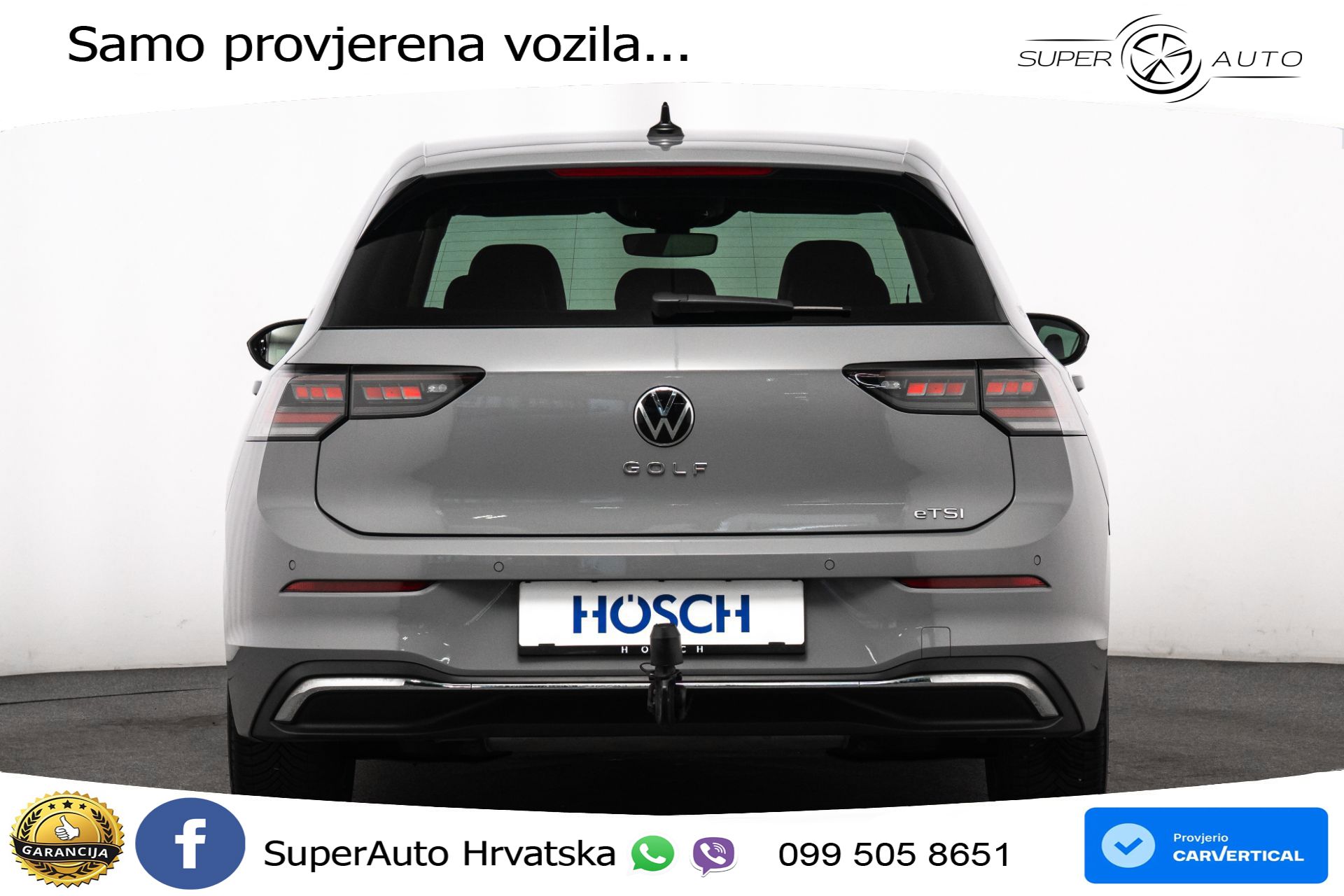 VW Golf 1.5 eTSI DSG Life 150 KS, ACC+KAM+GR SJED+VIRT+NAVI
