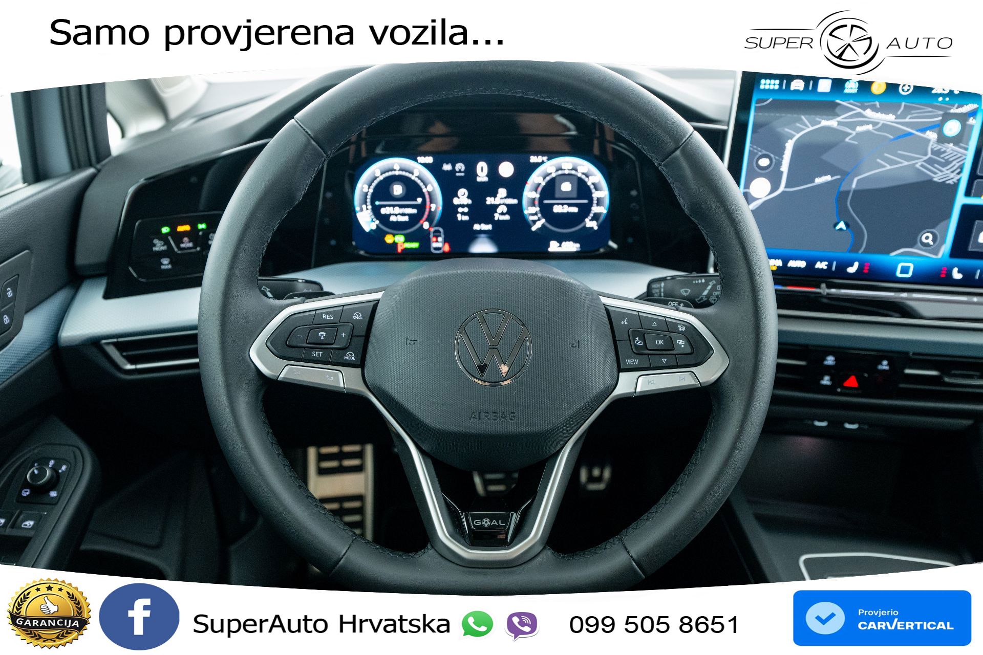 VW Golf 1.5 eTSI DSG Life 150 KS, ACC+KAM+GR SJED+VIRT+NAVI