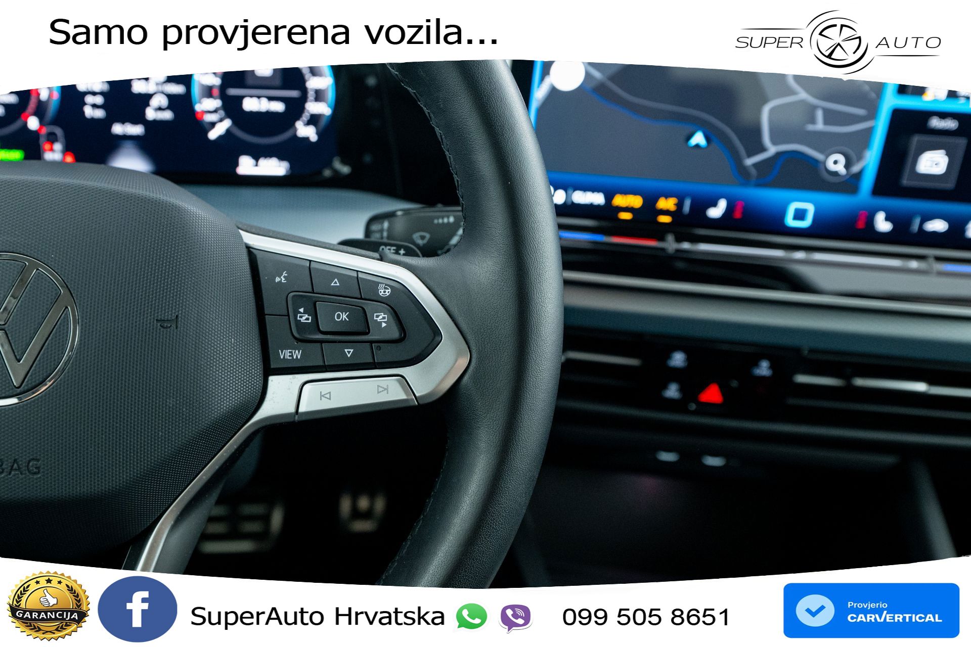 VW Golf 1.5 eTSI DSG Life 150 KS, ACC+KAM+GR SJED+VIRT+NAVI