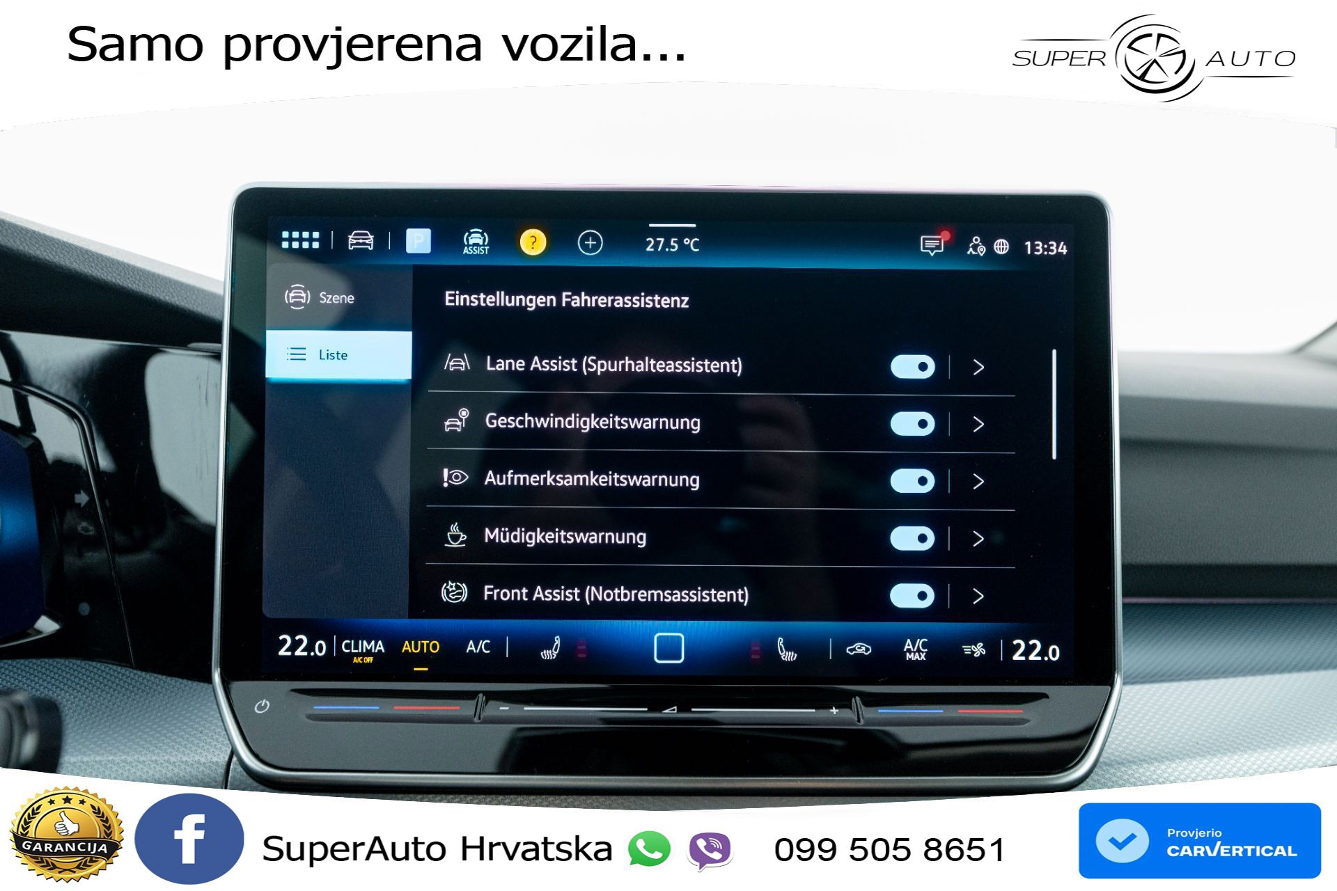 VW Golf 1.5 eTSI DSG Life 150 KS, ACC+KAM+GR SJED+VIRT+NAVI