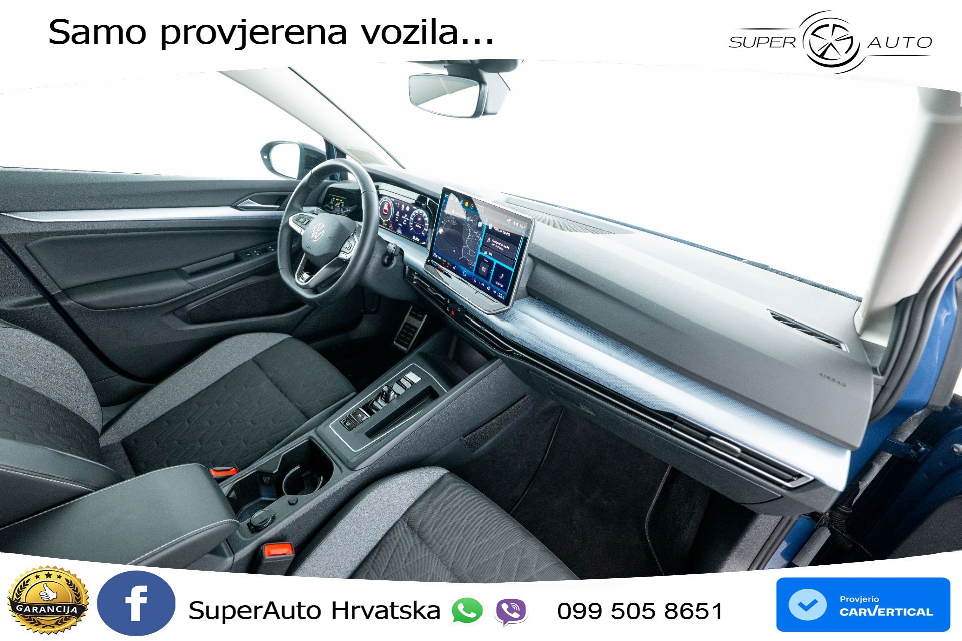 VW Golf 1.5 eTSI DSG Life 150 KS, ACC+KAM+GR SJED+VIRT+NAVI