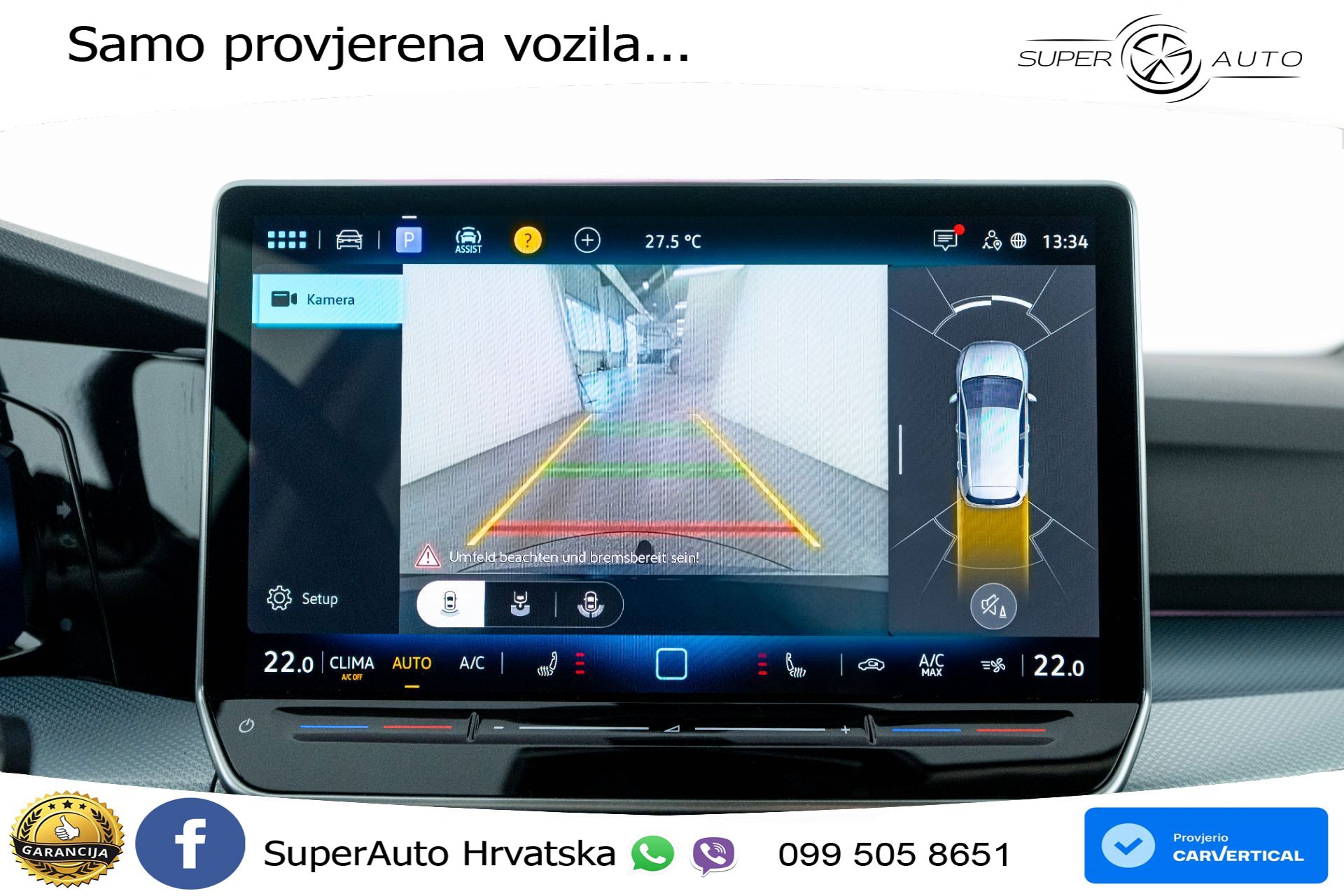 VW Golf 1.5 eTSI DSG Life 150 KS, ACC+KAM+GR SJED+VIRT+NAVI