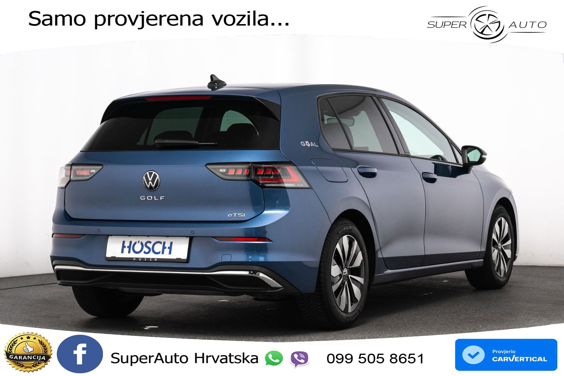 VW Golf 1.5 eTSI DSG Life 150 KS, ACC+KAM+GR SJED+VIRT+NAVI