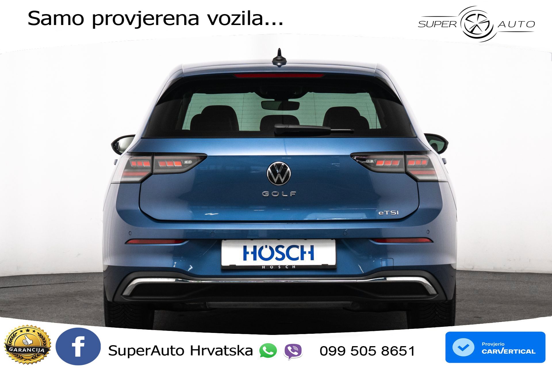 VW Golf 1.5 eTSI DSG Life 150 KS, ACC+KAM+GR SJED+VIRT+NAVI