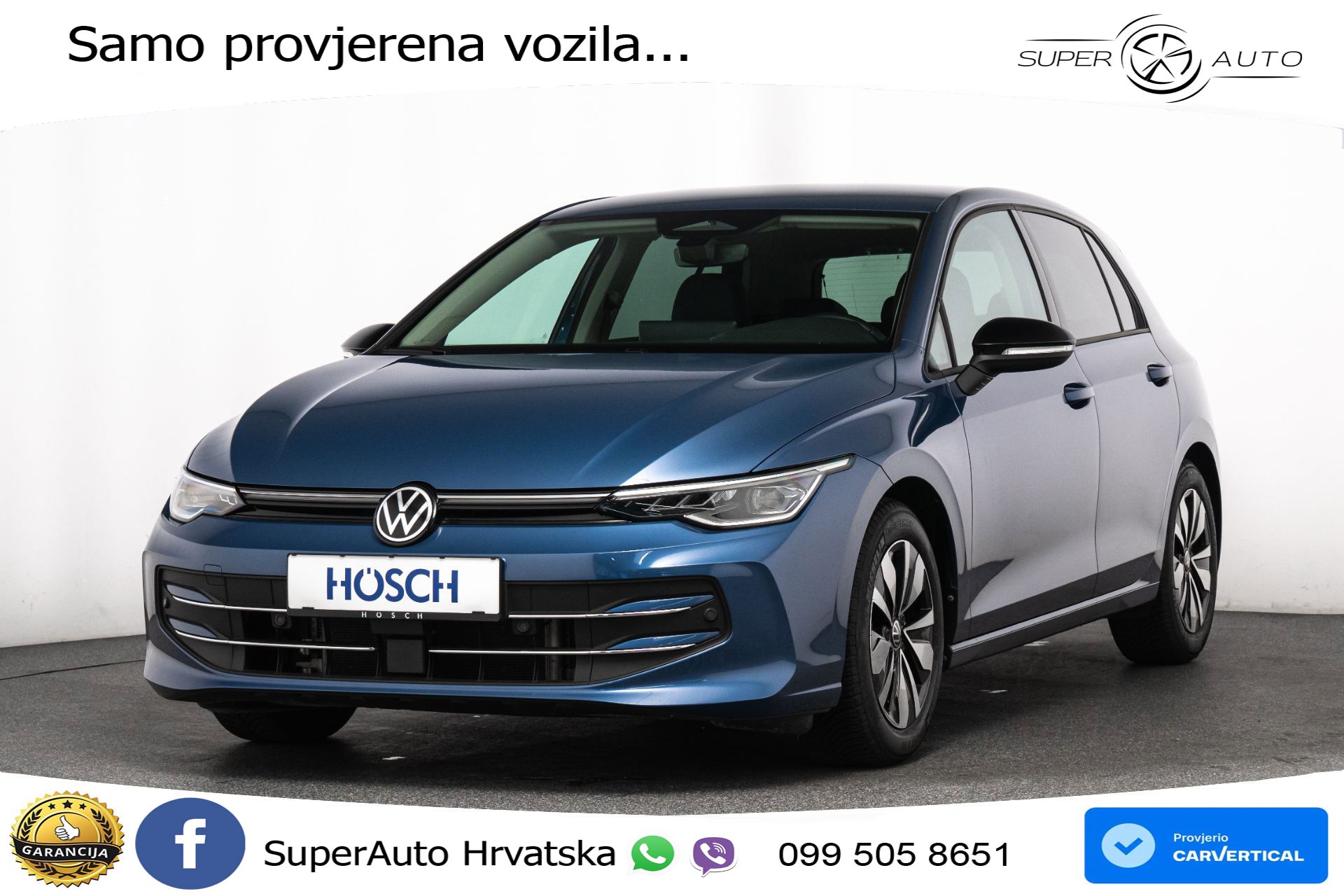 VW Golf 1.5 eTSI DSG Life 150 KS, ACC+KAM+GR SJED+VIRT+NAVI