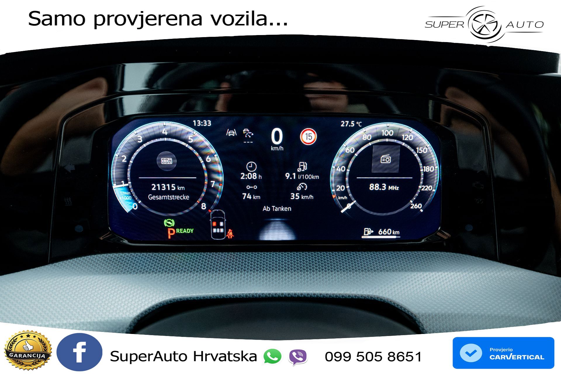 VW Golf 1.5 eTSI DSG Life 150 KS, ACC+KAM+GR SJED+VIRT+NAVI