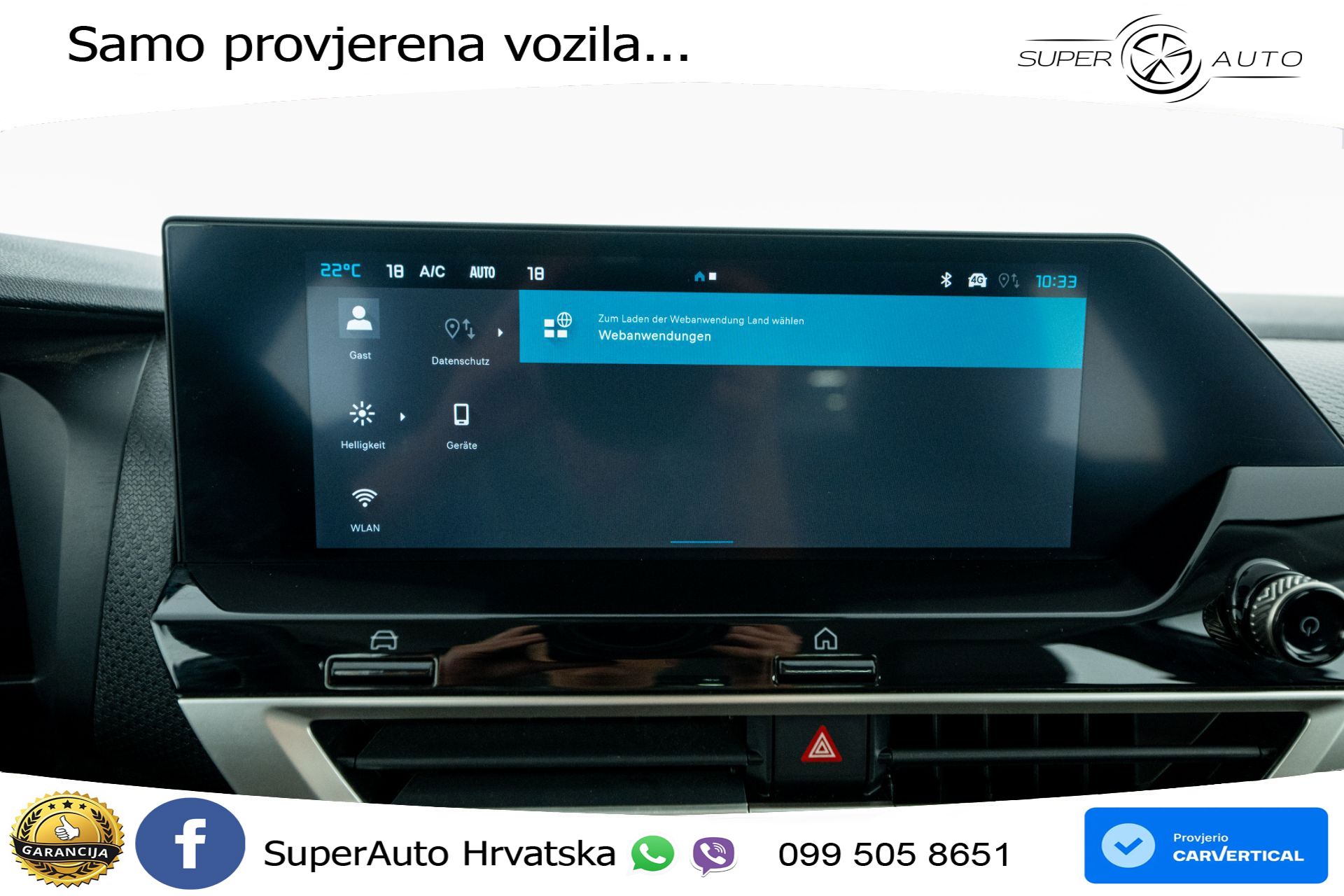 Citroen E-C4 X 54 kWh Plus 156 KS, LED+TEM+KAM+VIRT+PDC+NAVI