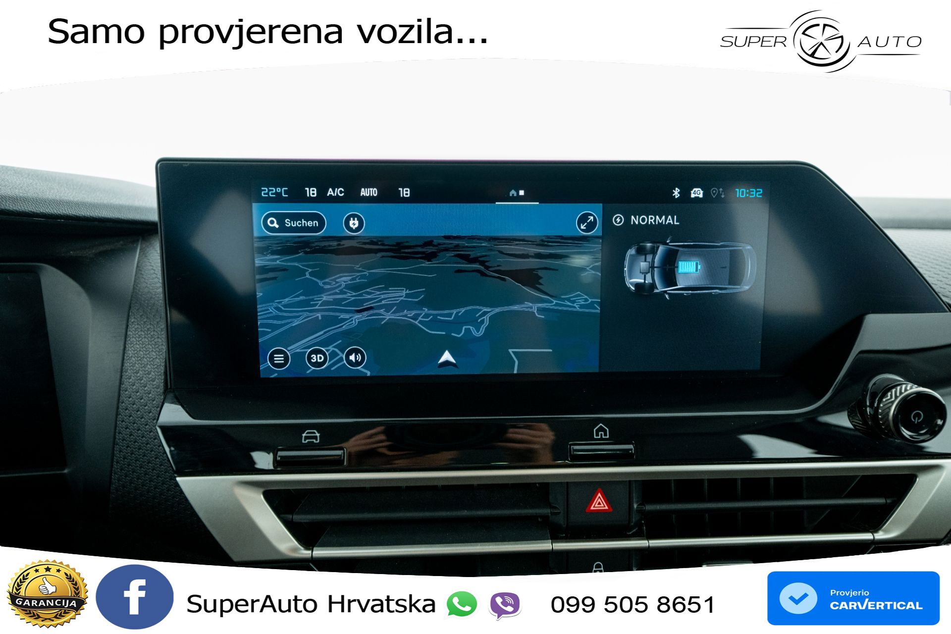 Citroen E-C4 X 54 kWh Plus 156 KS, LED+TEM+KAM+VIRT+PDC+NAVI