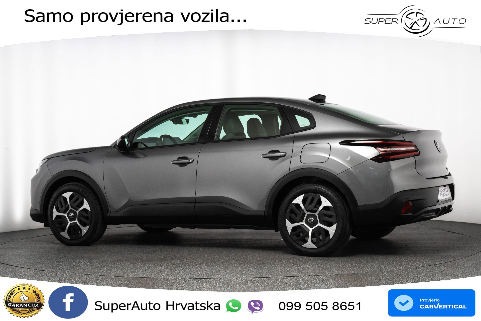 Citroen E-C4 X 54 kWh Plus 156 KS, LED+TEM+KAM+VIRT+PDC+NAVI