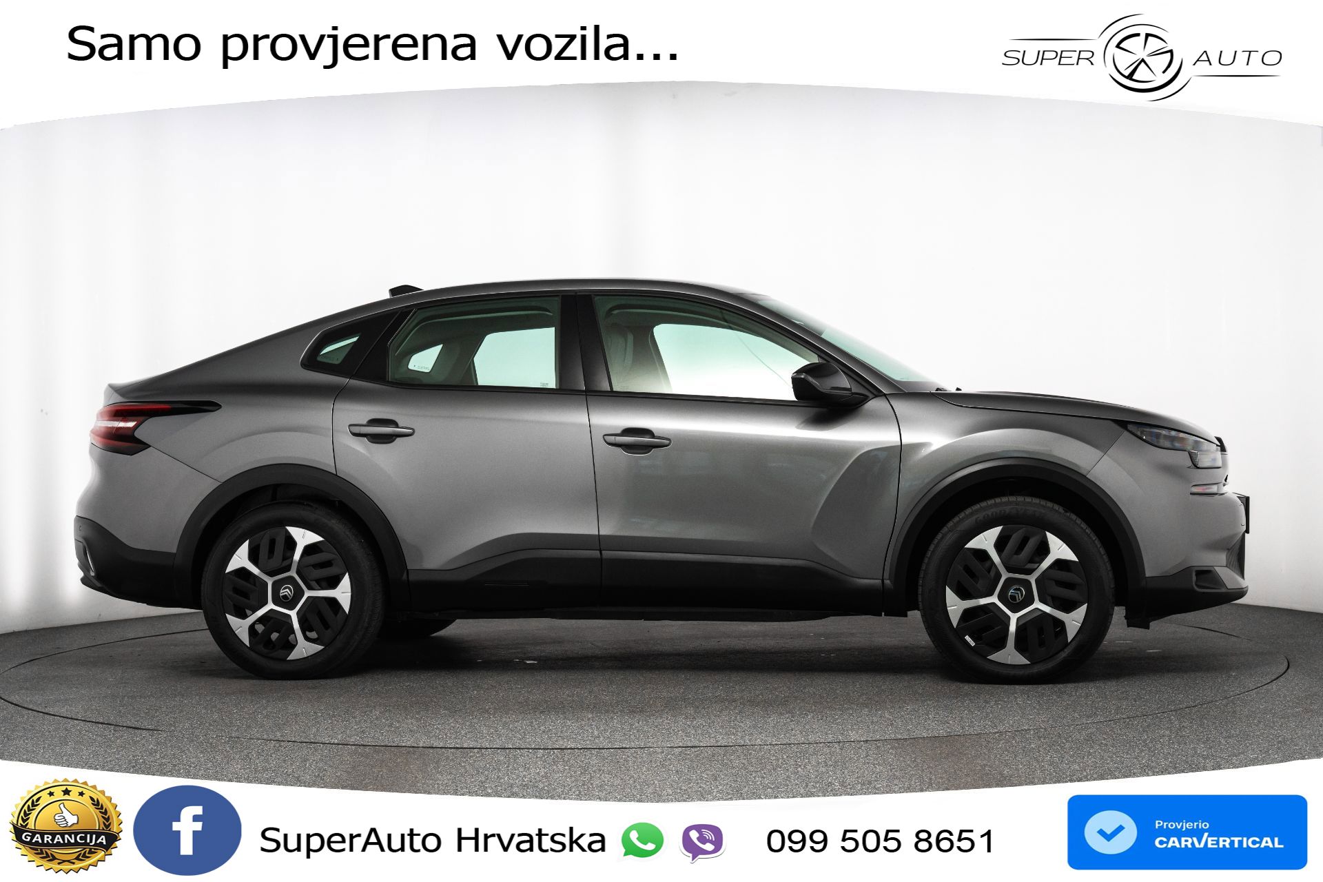 Citroen E-C4 X 54 kWh Plus 156 KS, LED+TEM+KAM+VIRT+PDC+NAVI