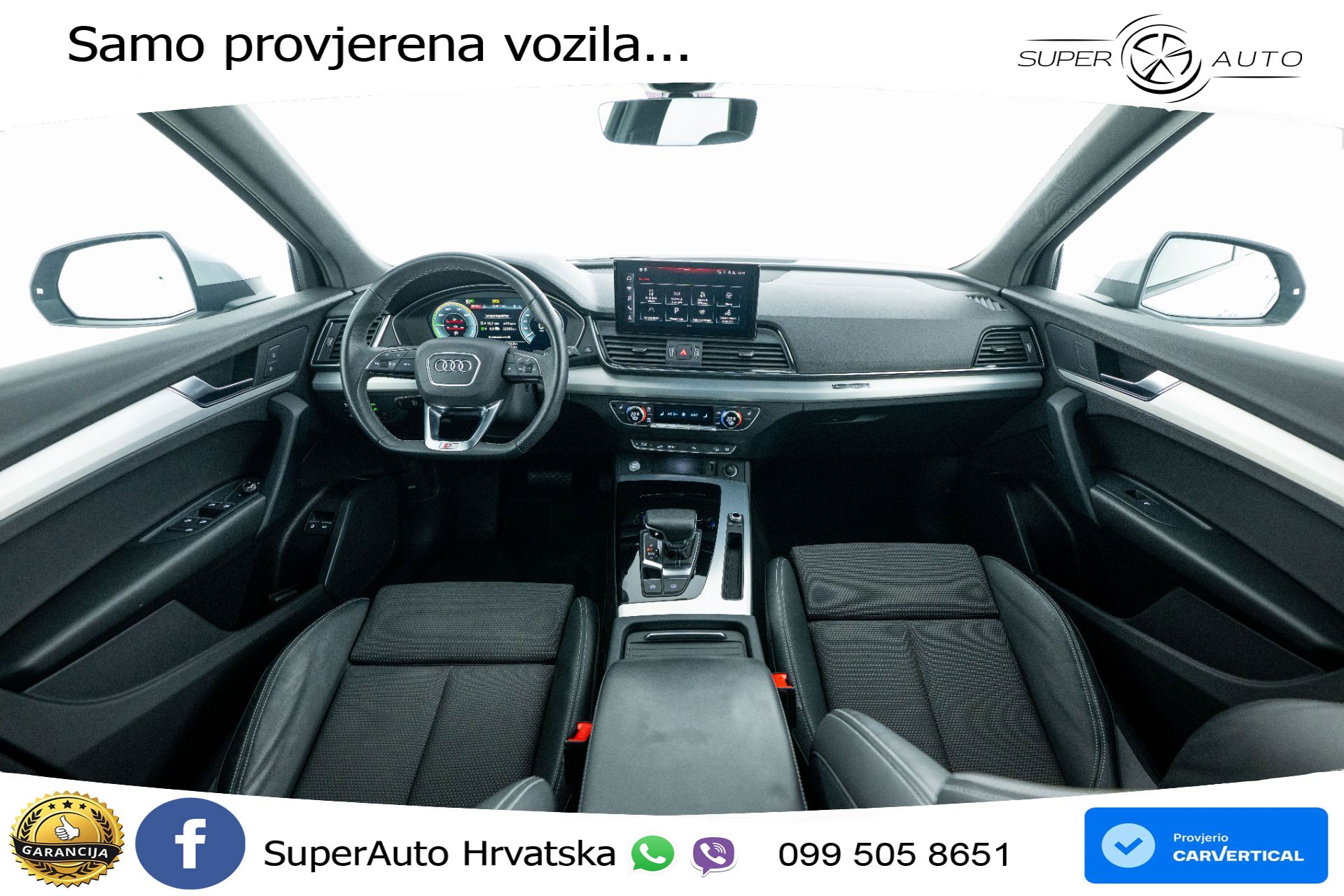 Audi Q5 50 TFSIe quattro S tronic 2x S line 299 KS, ACC+KAM+GR SJED+VIRT+NAVI