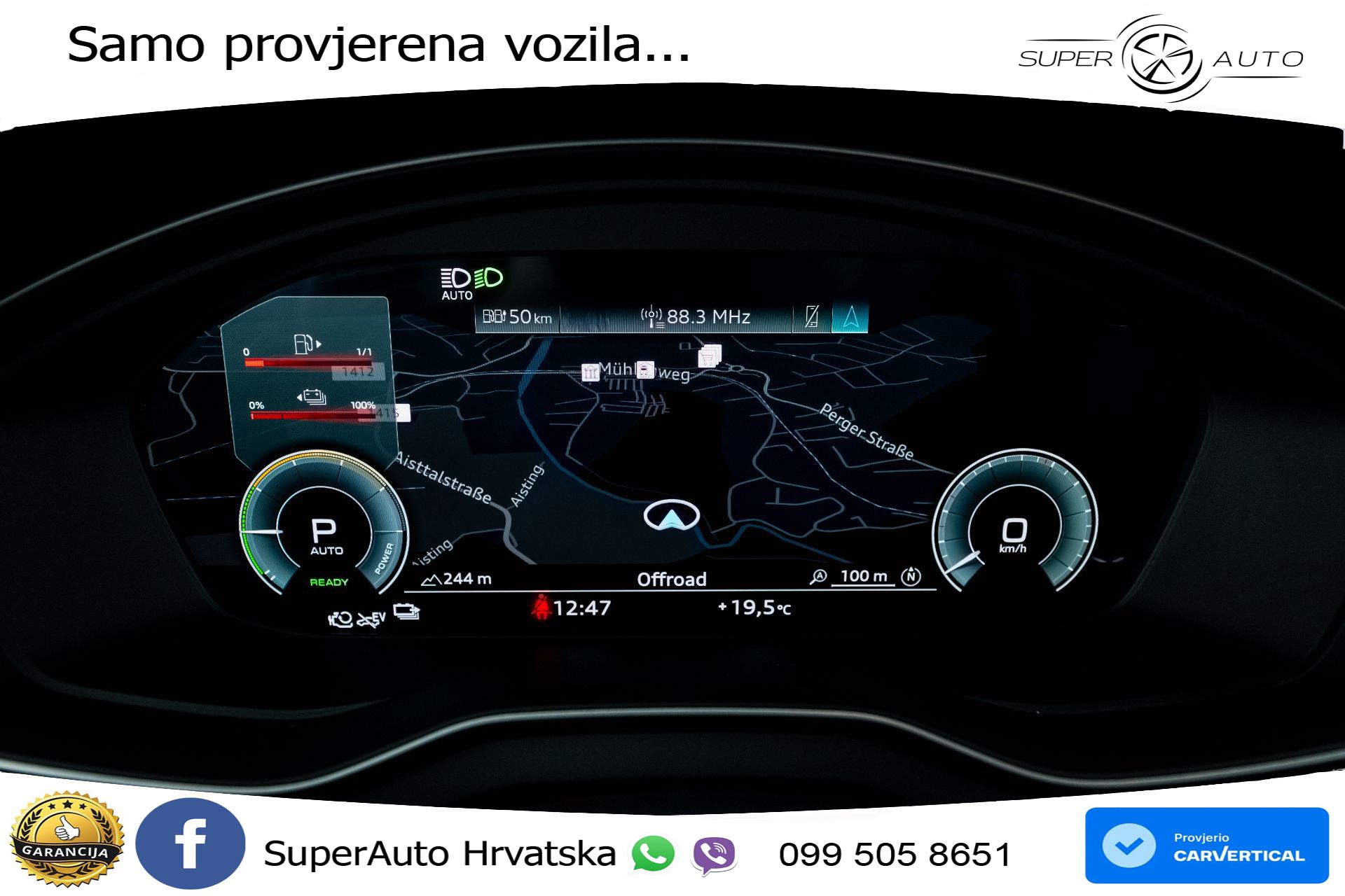 Audi Q5 50 TFSIe quattro S tronic 2x S line 299 KS, ACC+KAM+GR SJED+VIRT+NAVI
