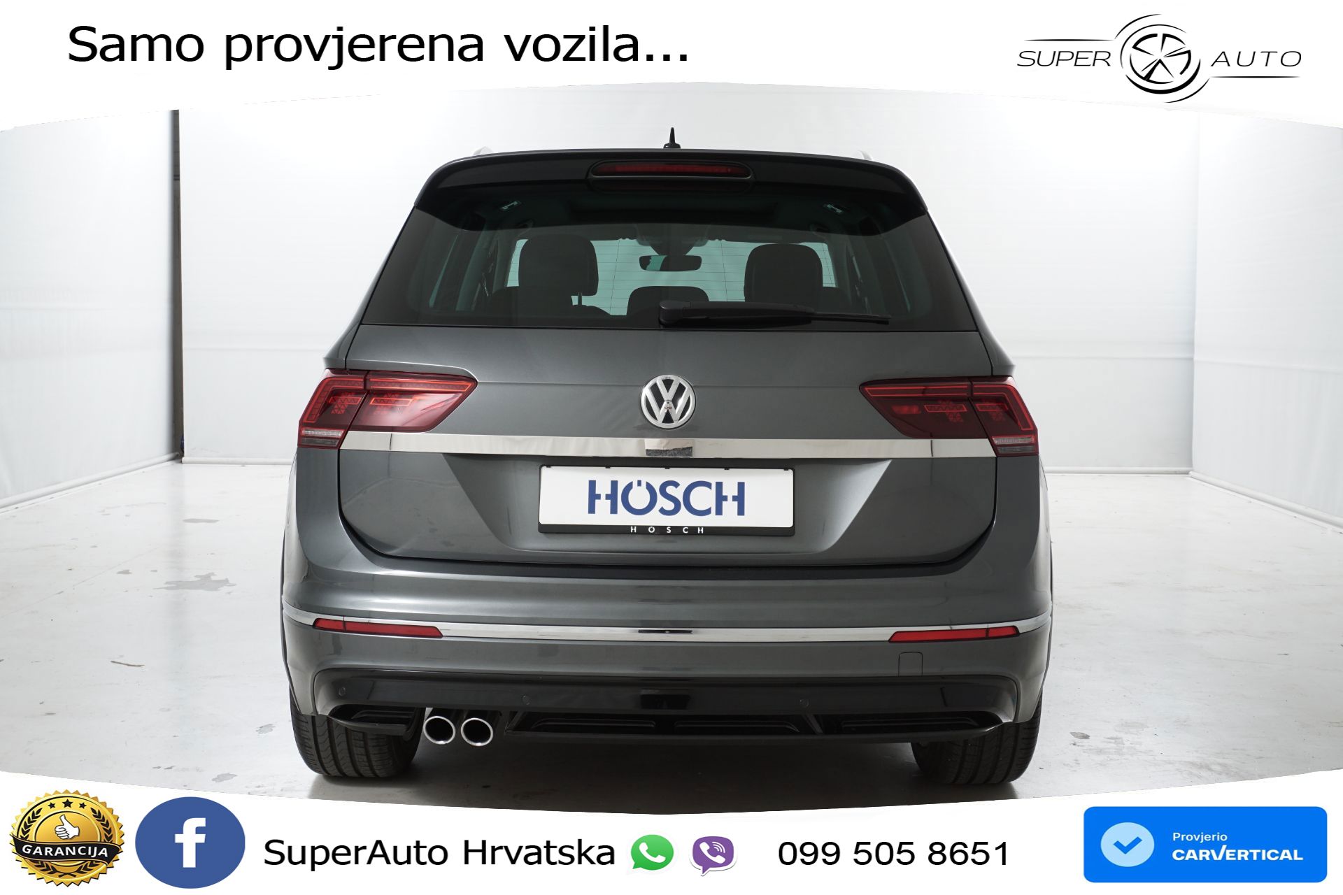 VW Tiguan 1.4 TSI Sky R-Line 125 KS, LED+ACC+GR SJED+ASIST+PANO+PDC
