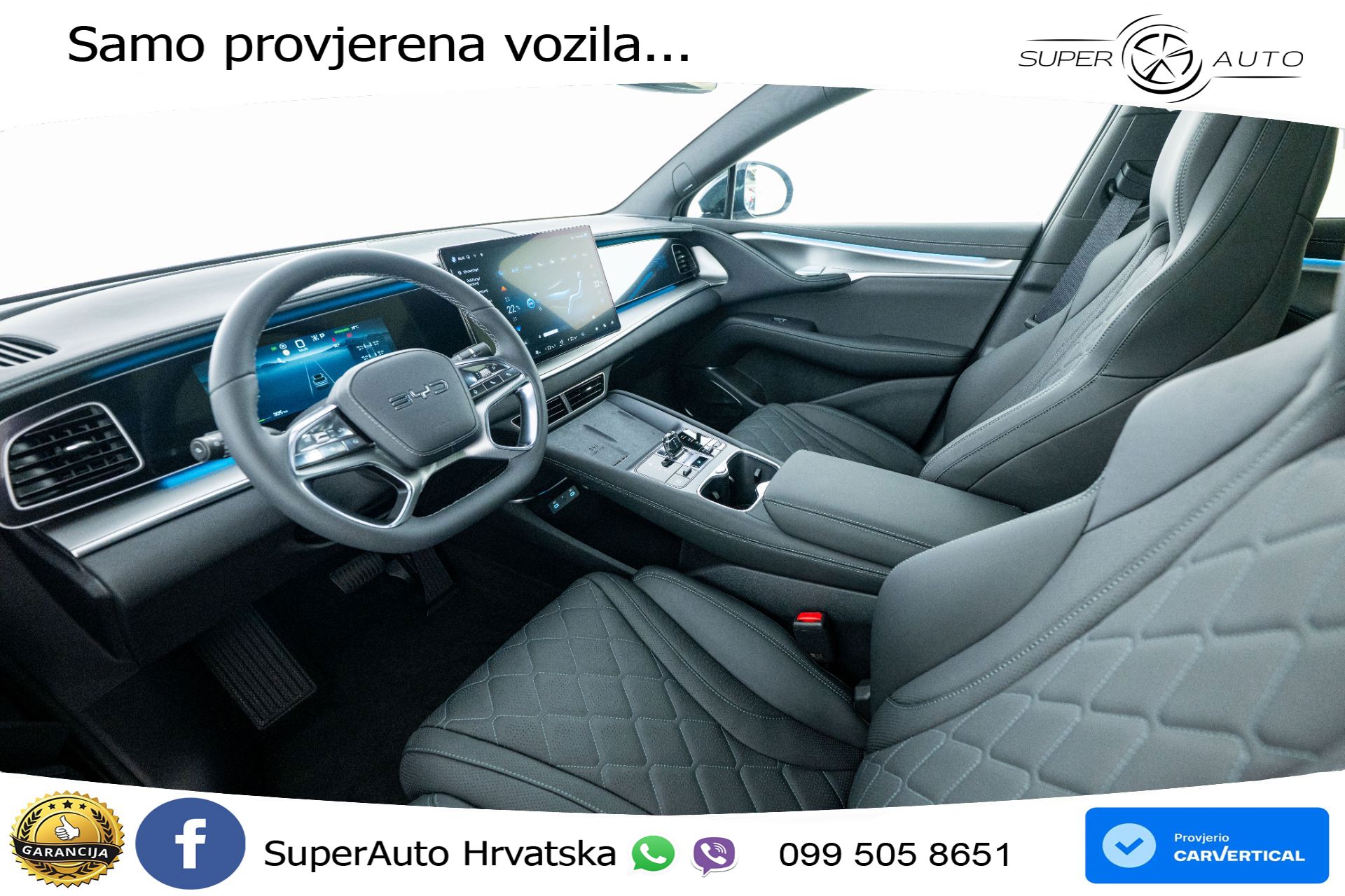 NOVO BYD Sealion 7 82,5 kWh Comfort 313 KS, LED+ACC+4xGR SJED+360+PANO