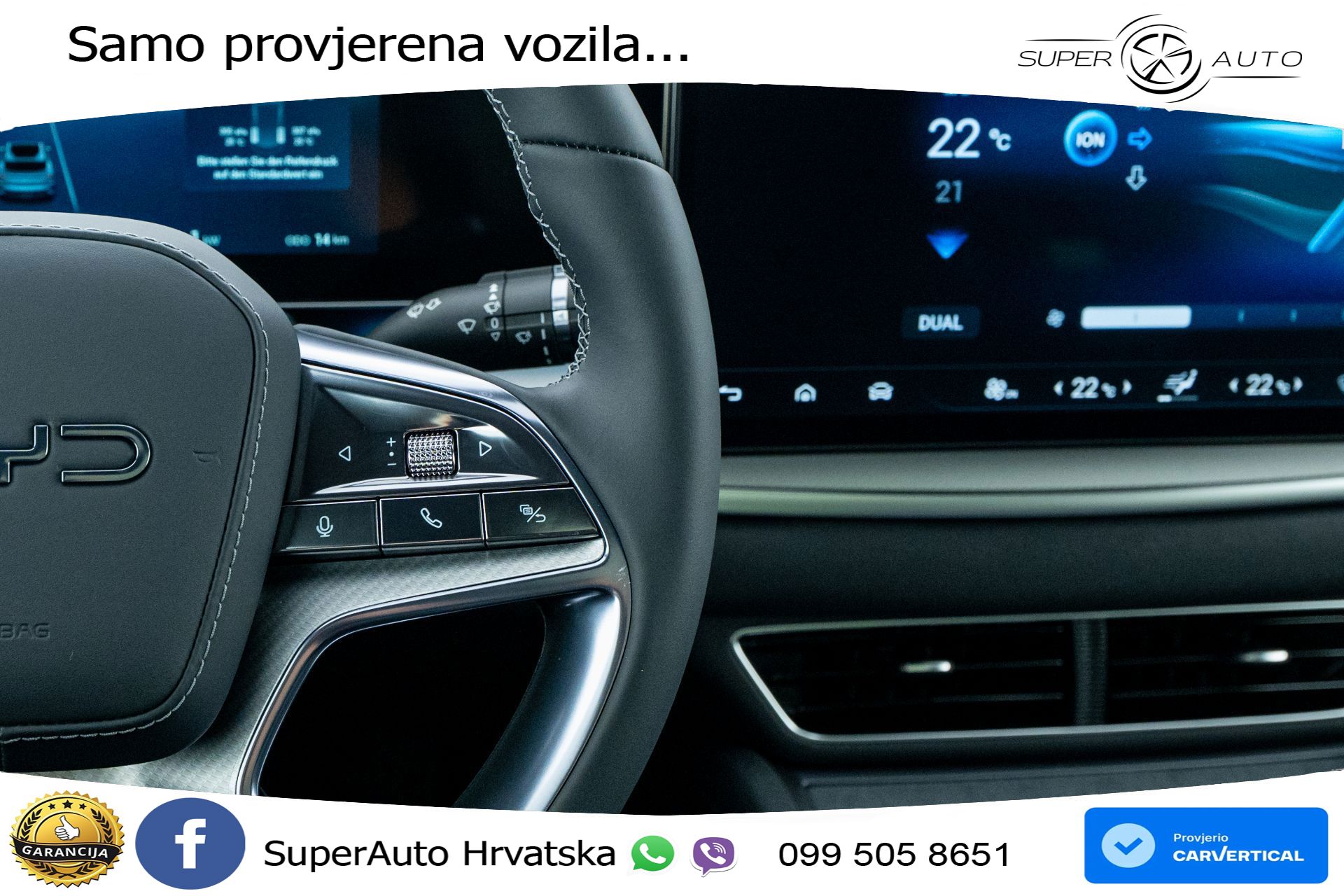NOVO BYD Sealion 7 82,5 kWh Comfort 313 KS, LED+ACC+4xGR SJED+360+PANO