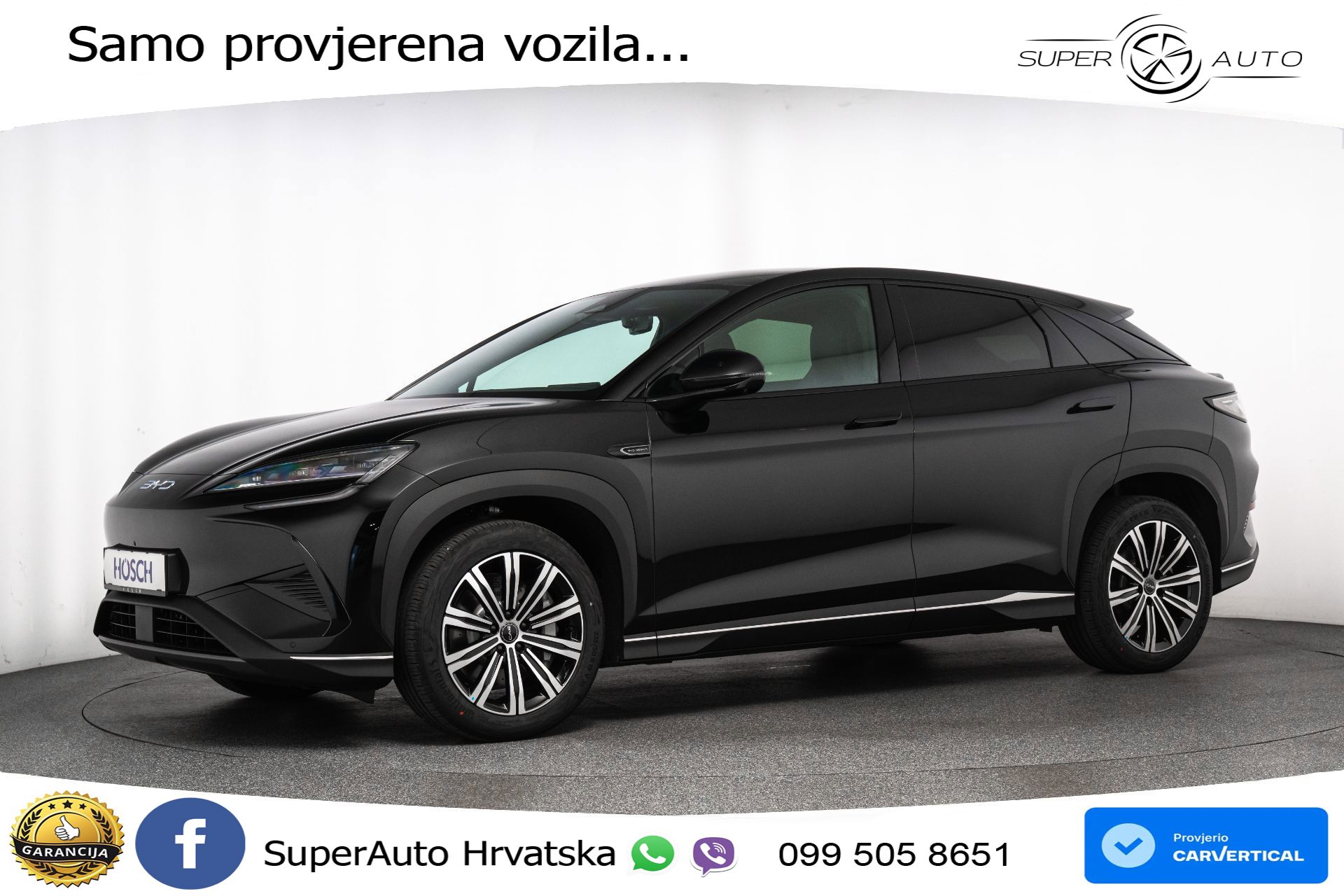 NOVO BYD Sealion 7 82,5 kWh Comfort 313 KS, LED+ACC+4xGR SJED+360+PANO