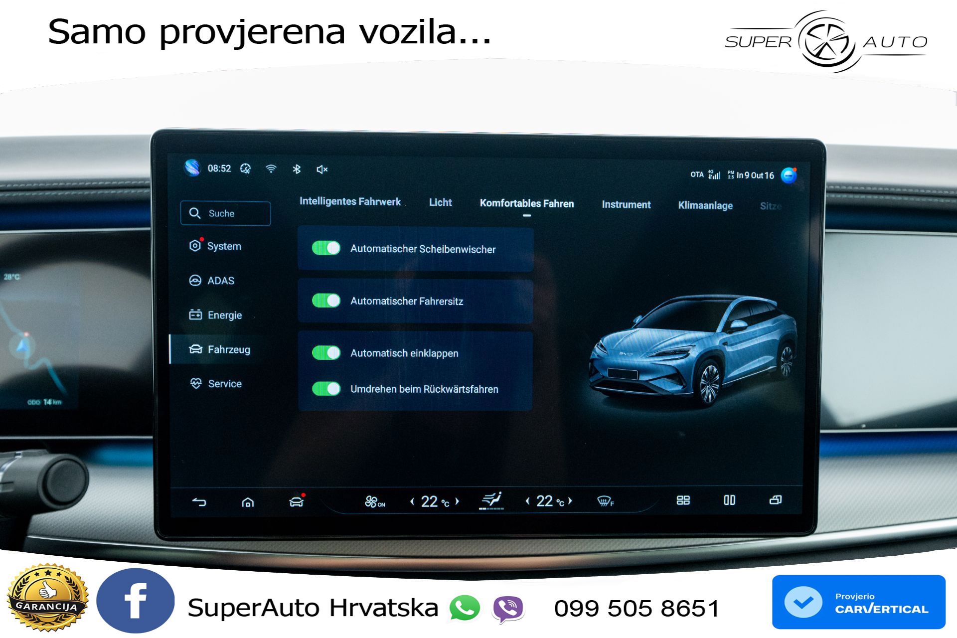 NOVO BYD Sealion 7 82,5 kWh Comfort 313 KS, LED+ACC+4xGR SJED+360+PANO