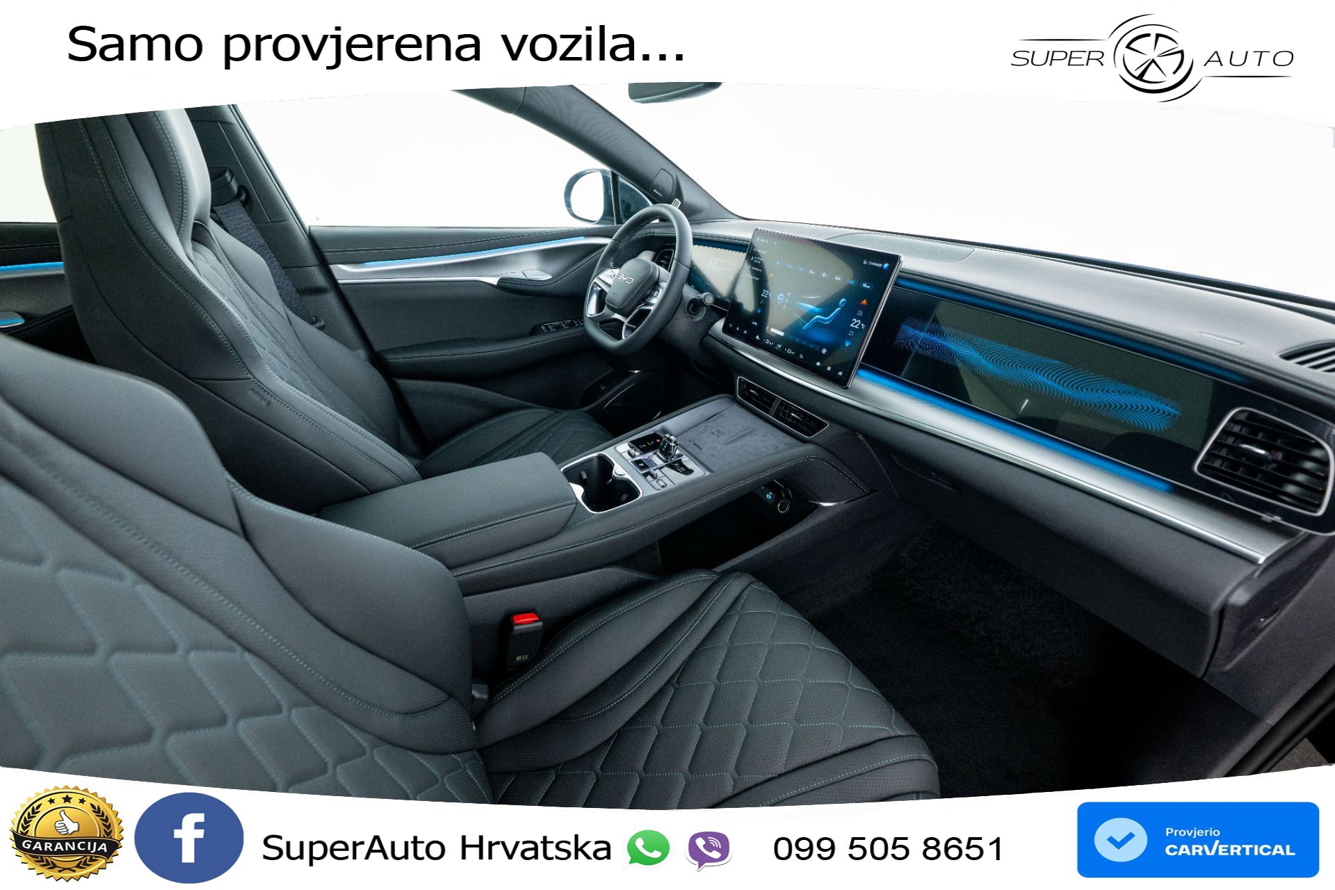 NOVO BYD Sealion 7 82,5 kWh Comfort 313 KS, LED+ACC+4xGR SJED+360+PANO