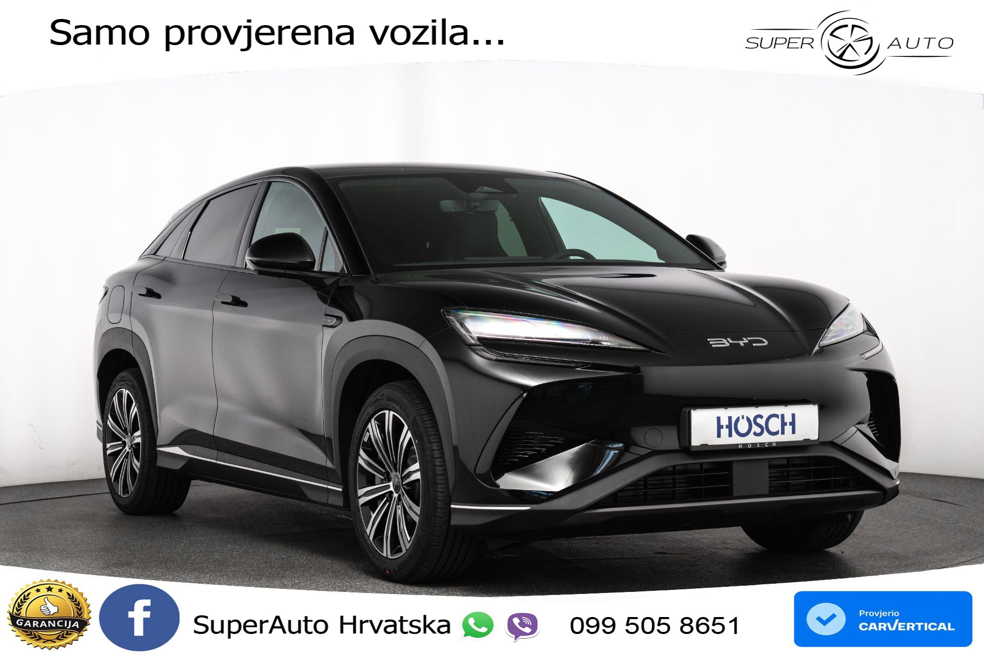 NOVO BYD Sealion 7 82,5 kWh Comfort 313 KS, LED+ACC+4xGR SJED+360+PANO