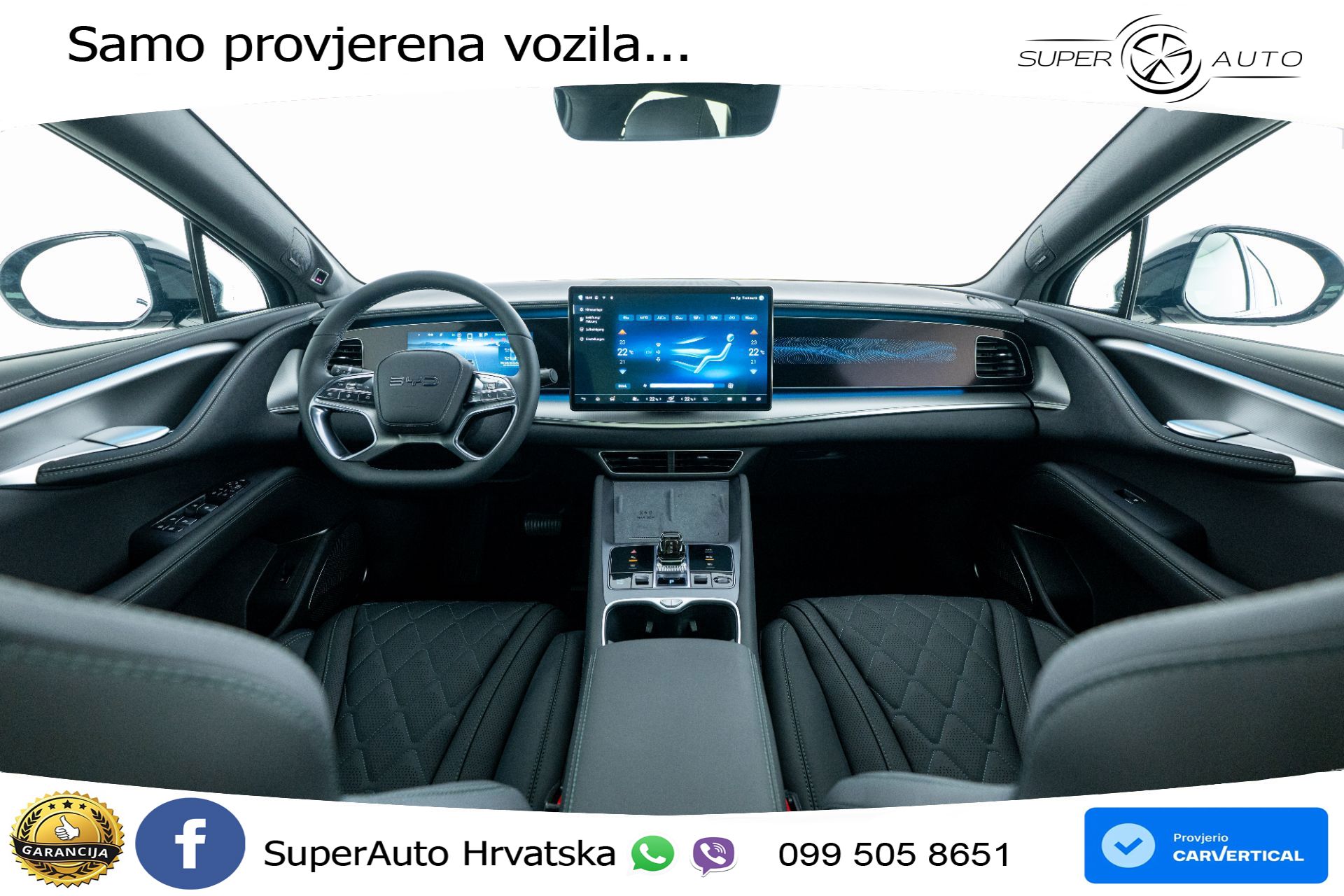 NOVO BYD Sealion 7 82,5 kWh Comfort 313 KS, LED+ACC+4xGR SJED+360+PDC