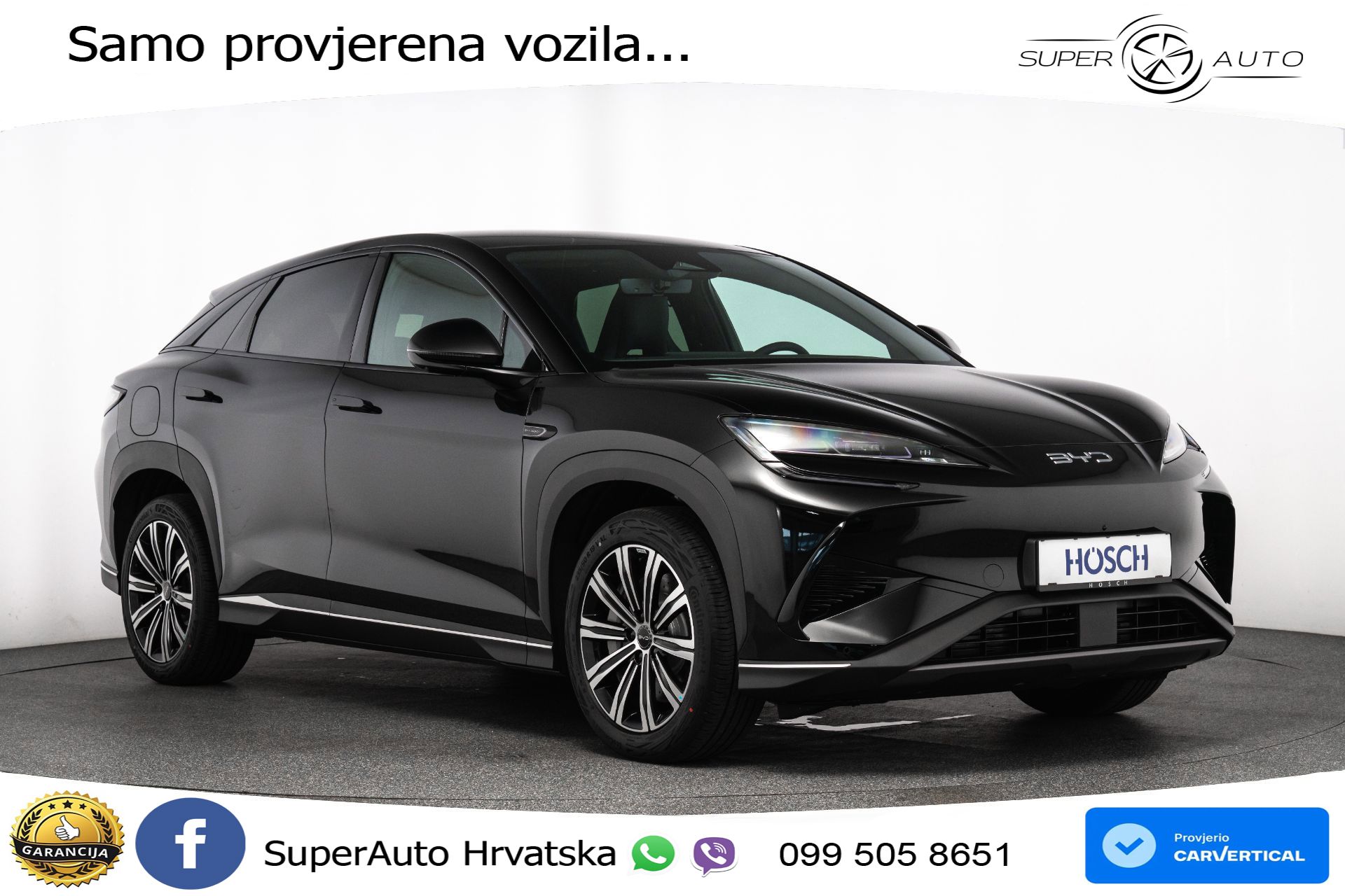 NOVO BYD Sealion 7 82,5 kWh Comfort 313 KS, LED+ACC+4xGR SJED+360+PDC