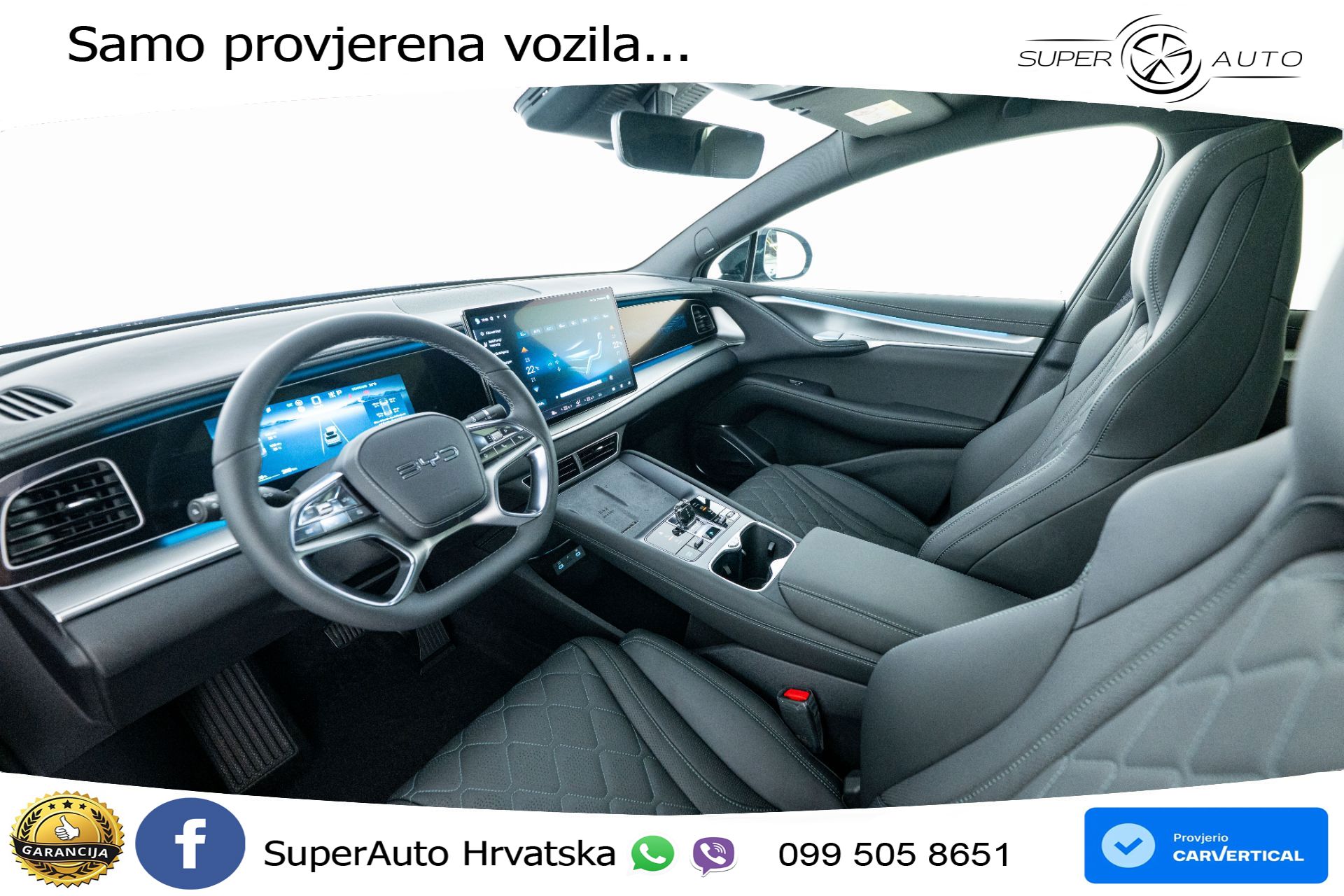 NOVO BYD Sealion 7 82,5 kWh Comfort 313 KS, LED+ACC+4xGR SJED+360+PDC
