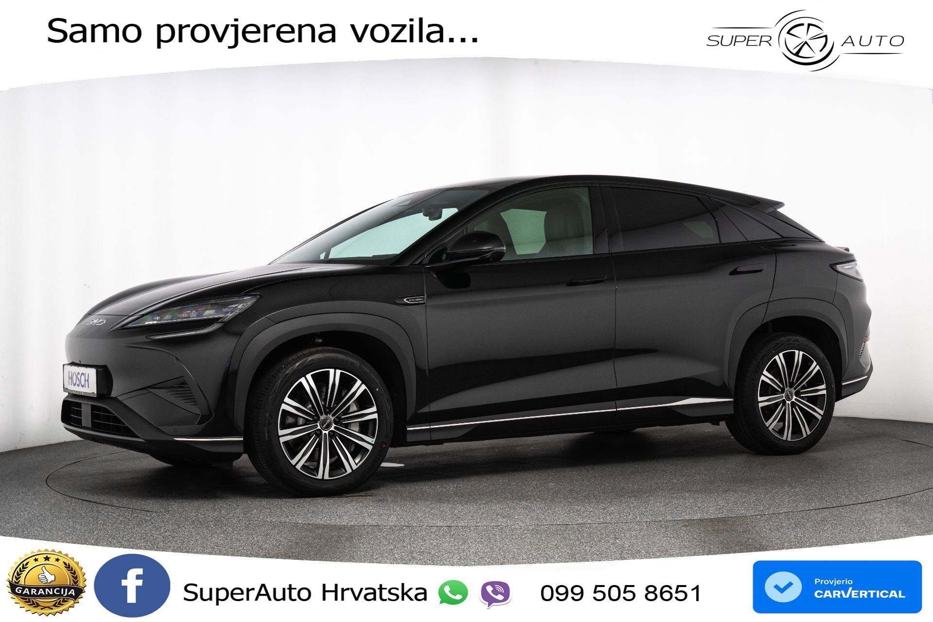 NOVO BYD Sealion 7 82,5 kWh Comfort 313 KS, LED+ACC+4xGR SJED+360+PDC