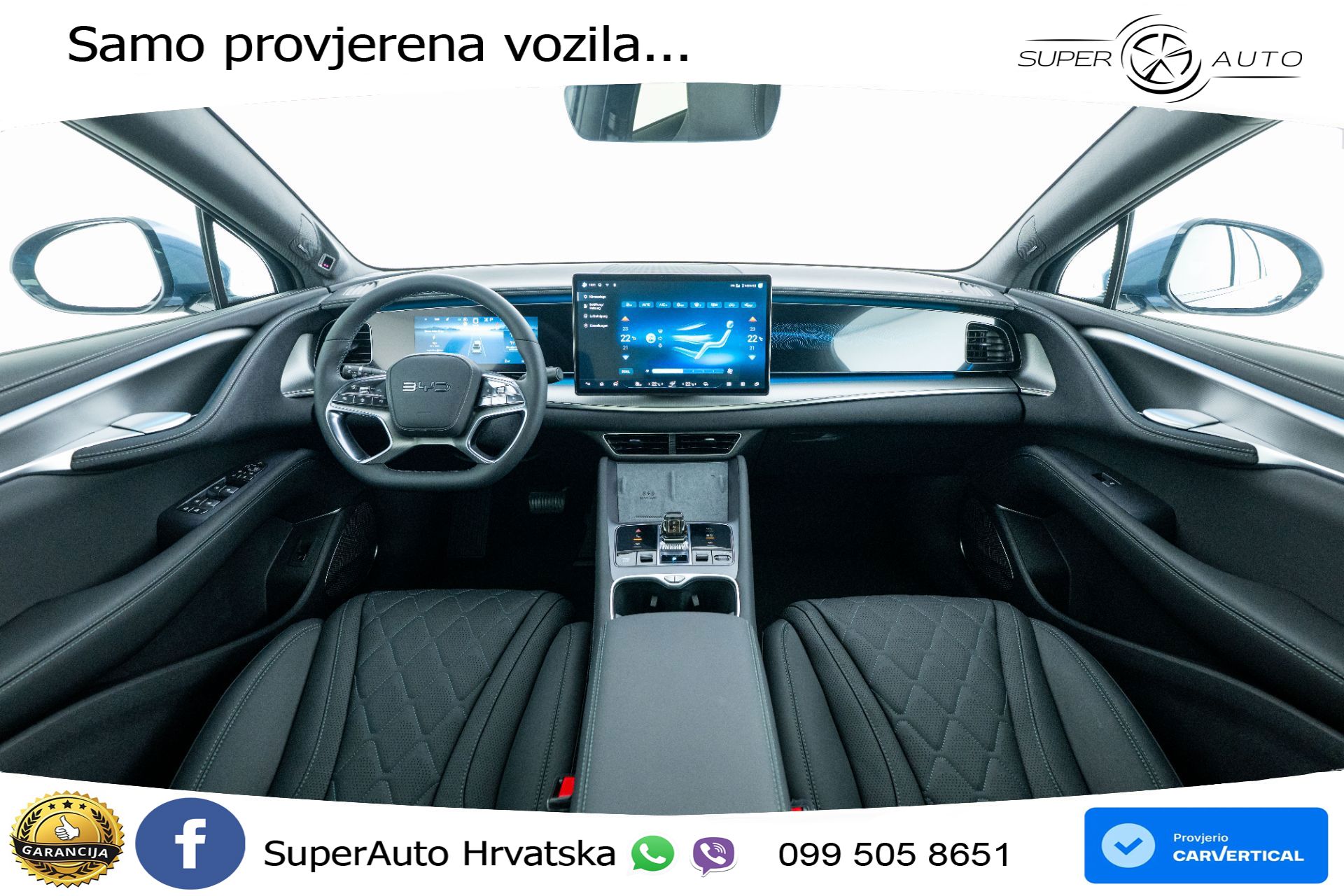 NOVO BYD Sealion 7 82,5 kWh Comfort 313 KS, LED+ACC+GR SJED+360+PDC